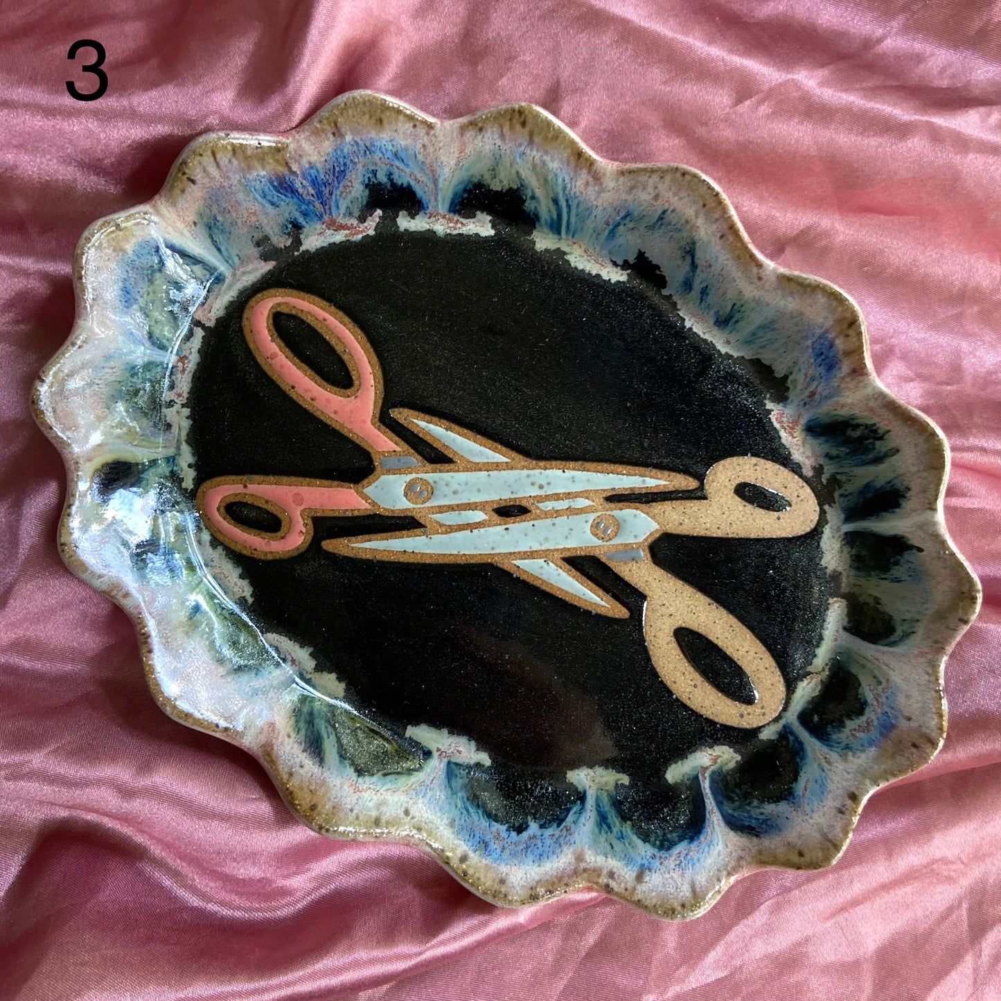 QBP x Hales Tattoos Collab | Scissor Trinket Dishes