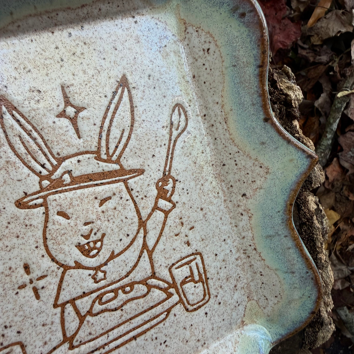 QBP x Bright Blue Tattoo Collab | Rectangular Schoolchildren Trinket Dish