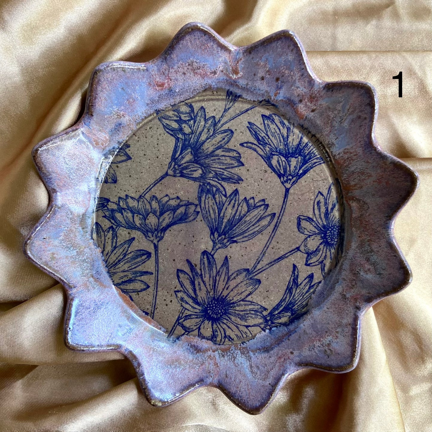 Small Floral Trinket Dishes