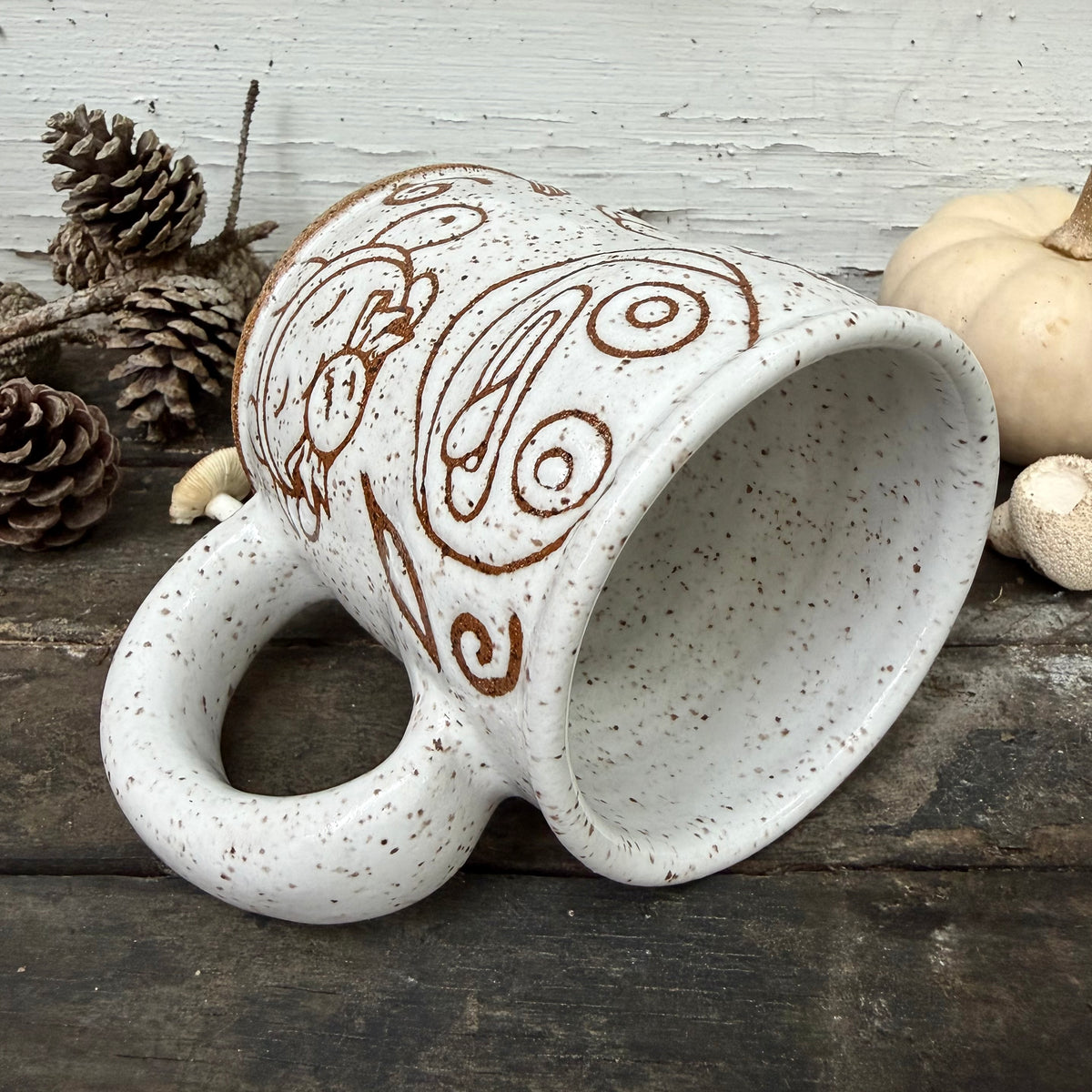 QBP x Bright Blue Tattoo Collab | Greg and Wirt Mug | DISCOUNTED
