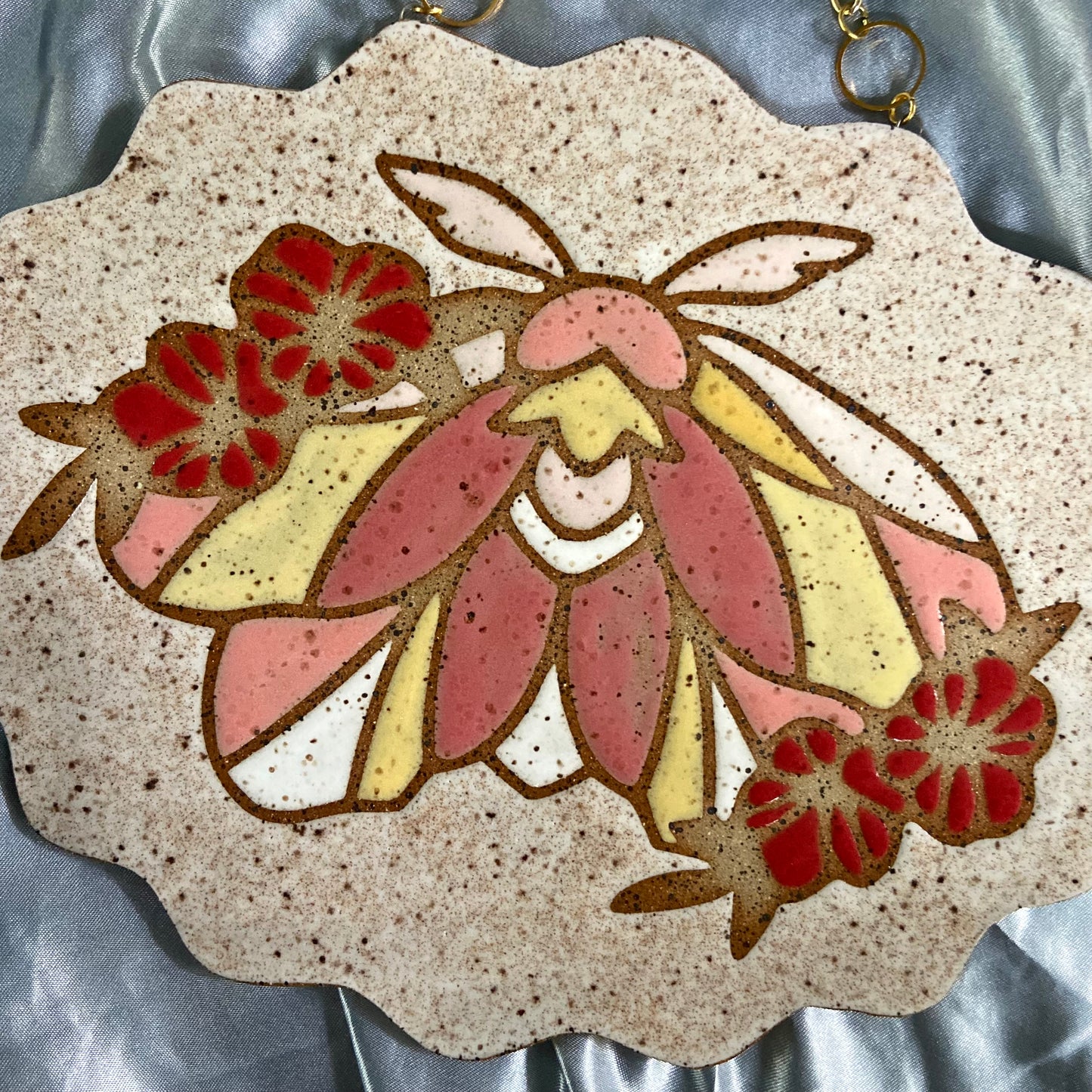 Rosy Maple Moth Wall Hangers