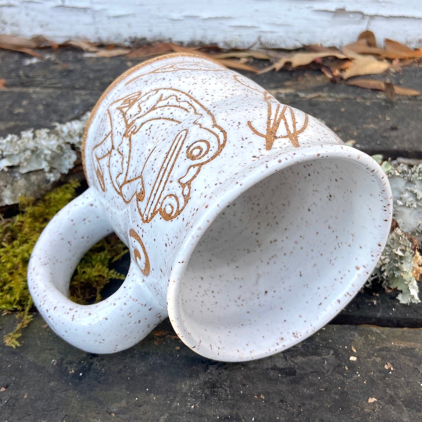 QBP x Bright Blue Tattoo Collab Mug
