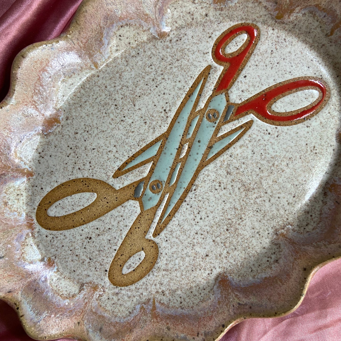 QBP x Hales Tattoos Collab | Scissor Trinket Dishes