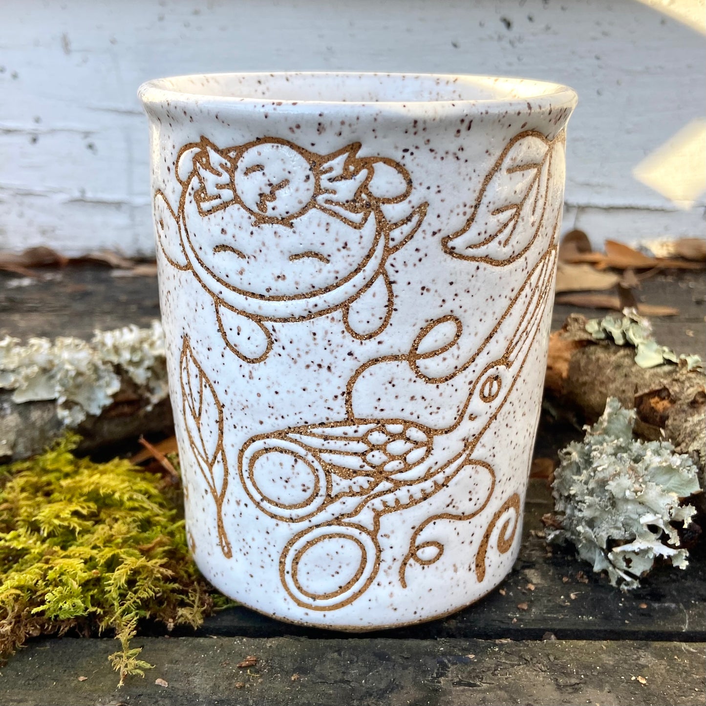 QBP x Bright Blue Tattoo Collab Mug