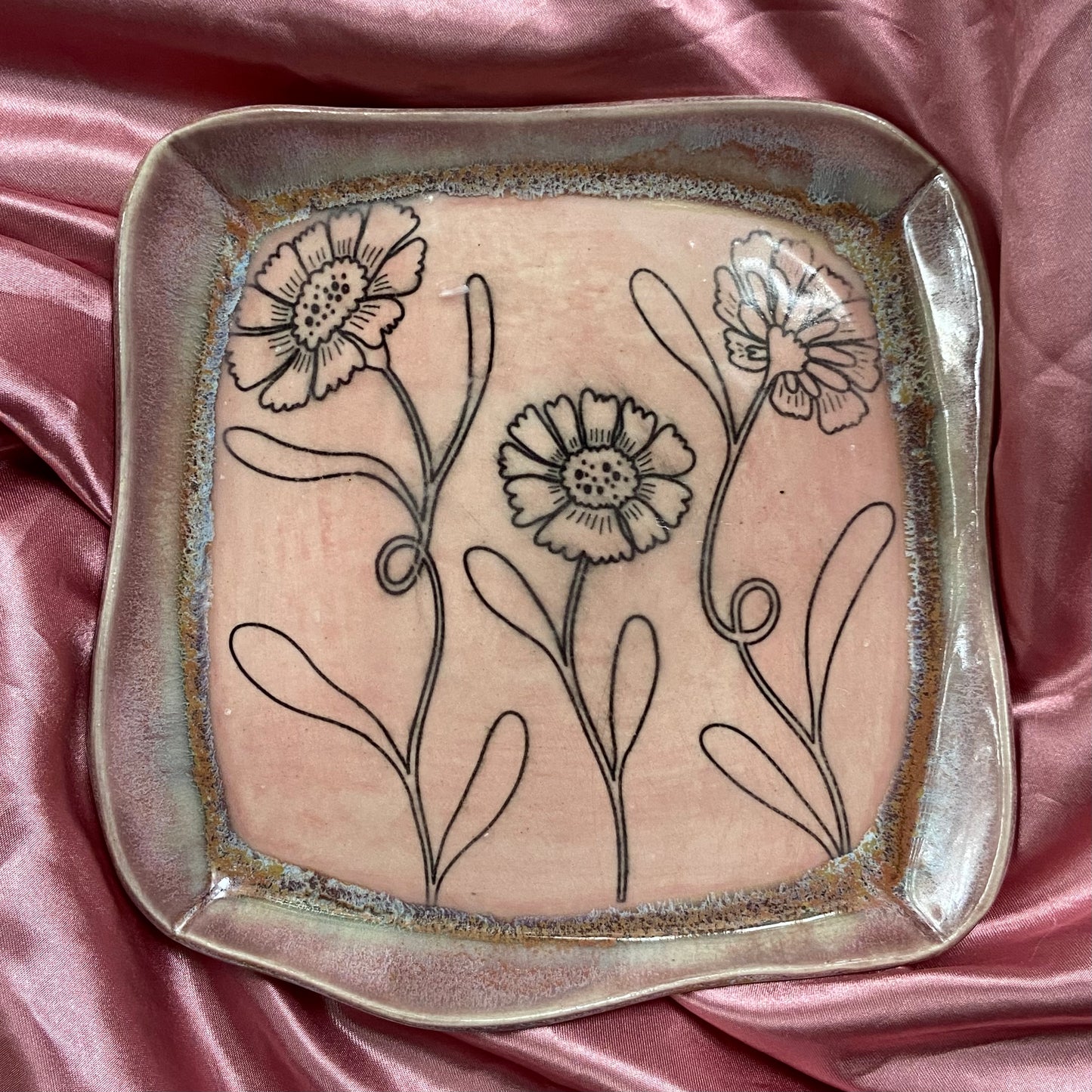 Flower Trinket Dish