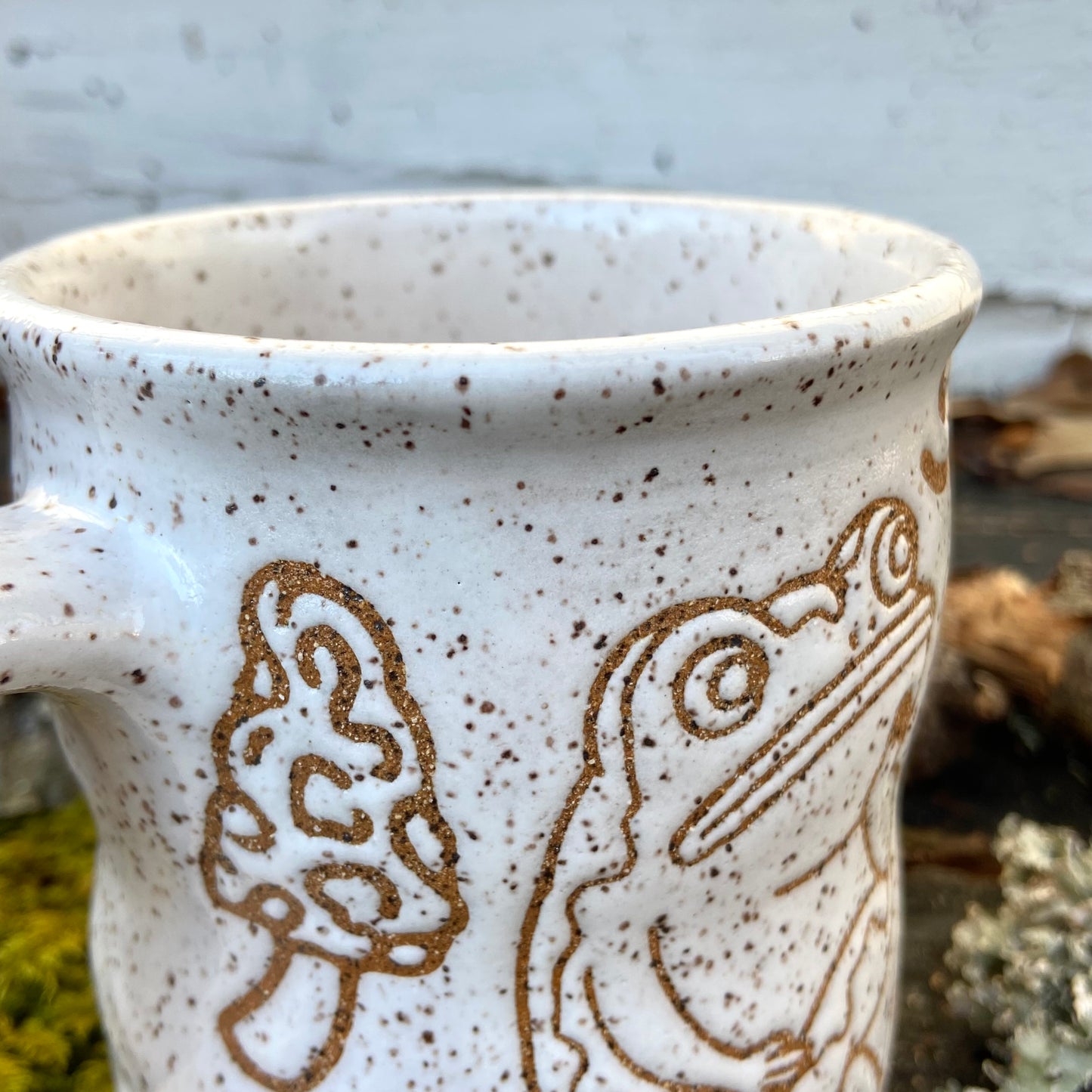 QBP x Bright Blue Tattoo Collab Mug