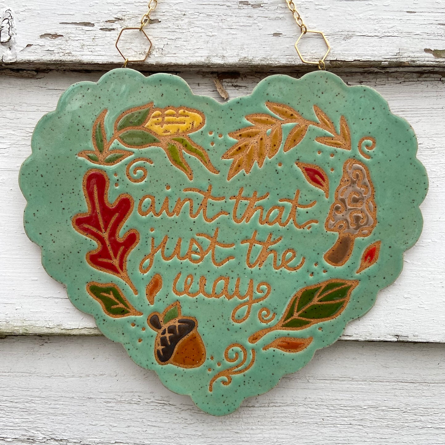 QBP x Bright Blue Tattoo Collab | Wall Hanger | discounted
