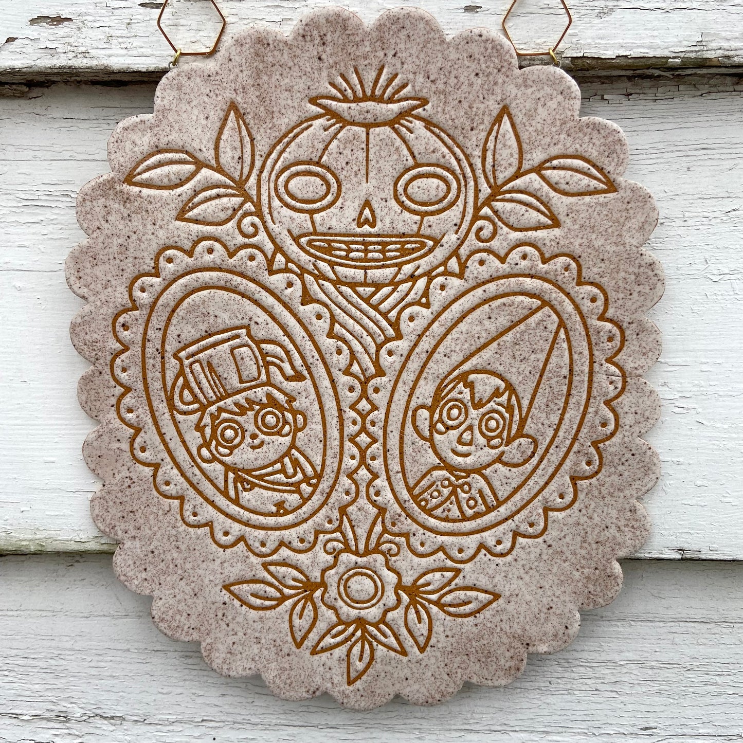QBP x Bright Blue Tattoo Collab | Wall Hanger | discounted