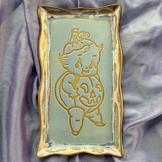 Large Kewpie Trinket Dish