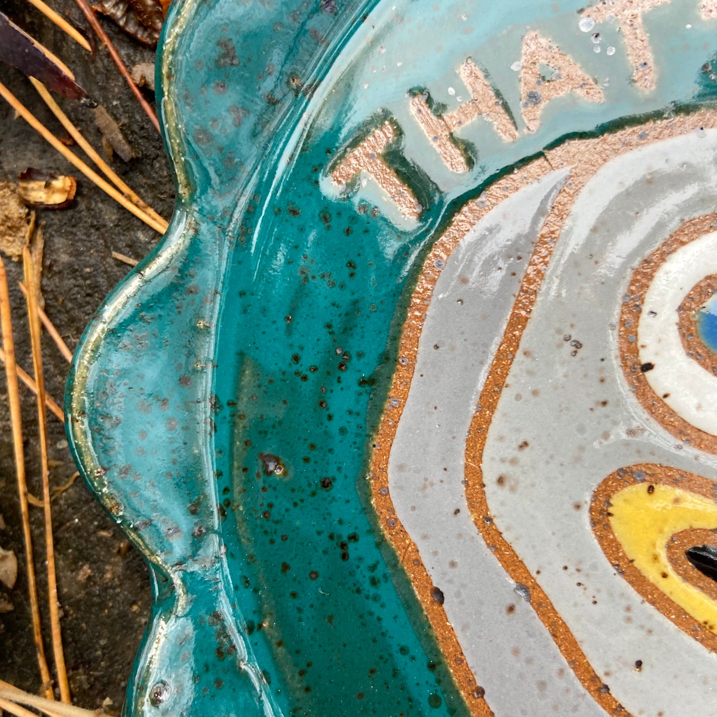 QBP x Bright Blue Tattoo Collab Trinket Dish | discounted
