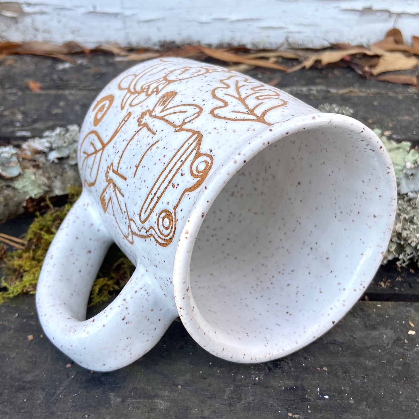 QBP x Bright Blue Tattoo Collab Mug