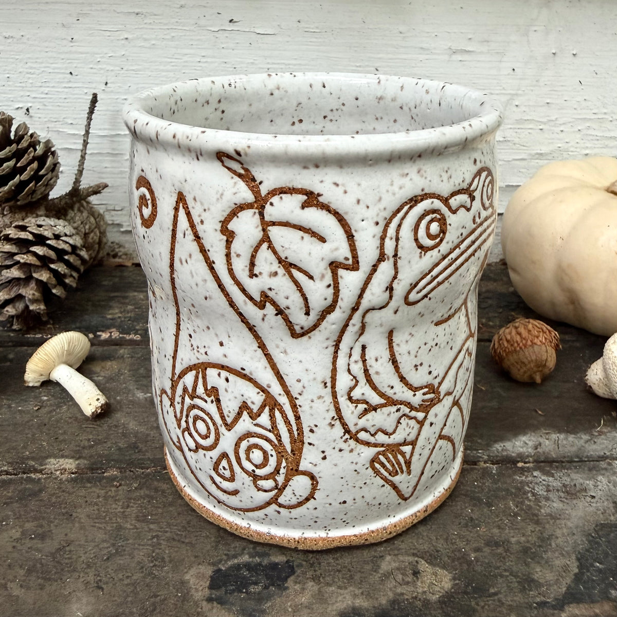 QBP x Bright Blue Tattoo Collab | Greg and Wirt Mug | DISCOUNTED