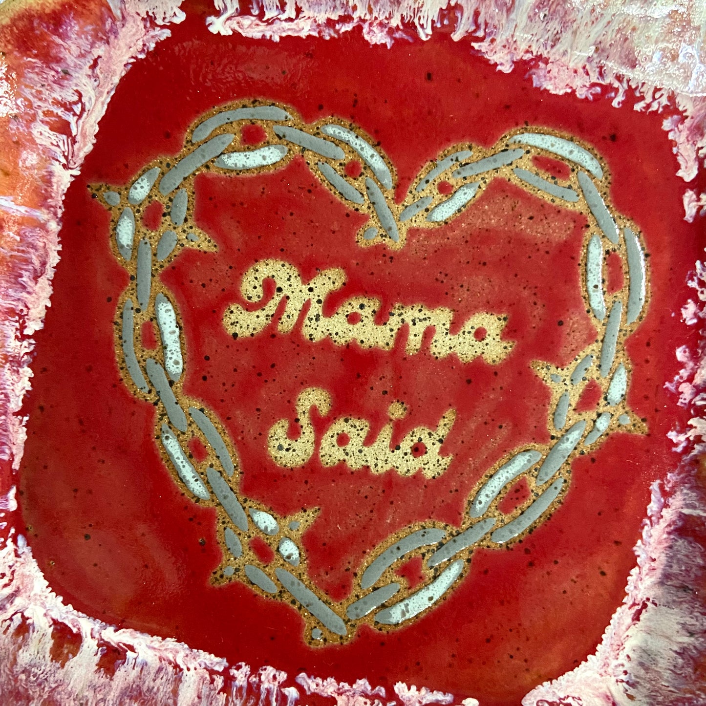 QBP x Rapid Eyes Collab | Medium Mama Said Trinket Dishes