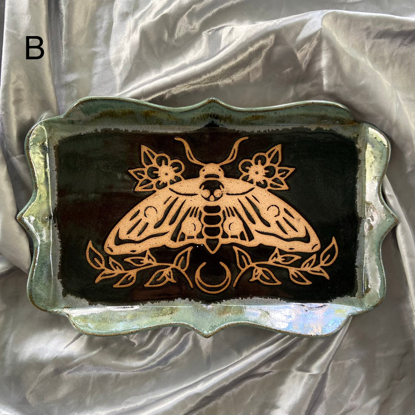 XL Death’s-Head Hawkmoth Trinket Dishes