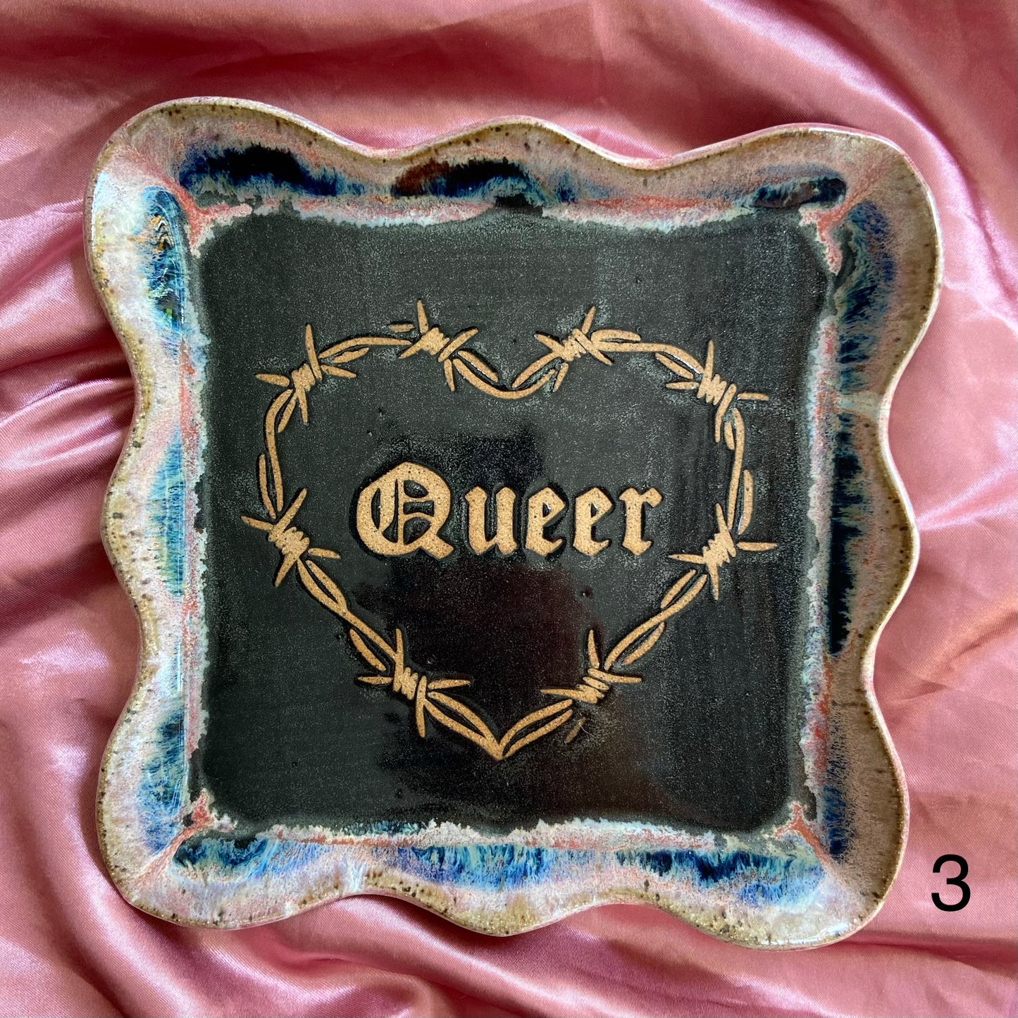 QBP x Hales Tattoos Collab | Pride Titles Trinket Dishes
