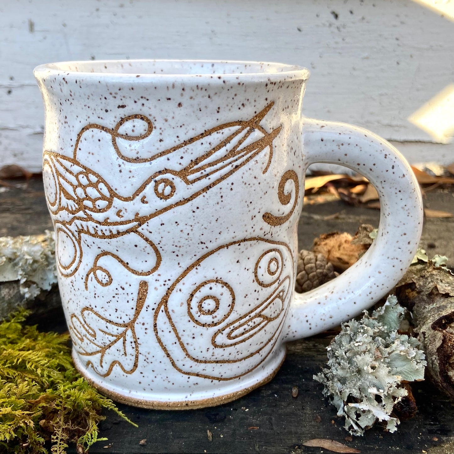 QBP x Bright Blue Tattoo Collab Mug