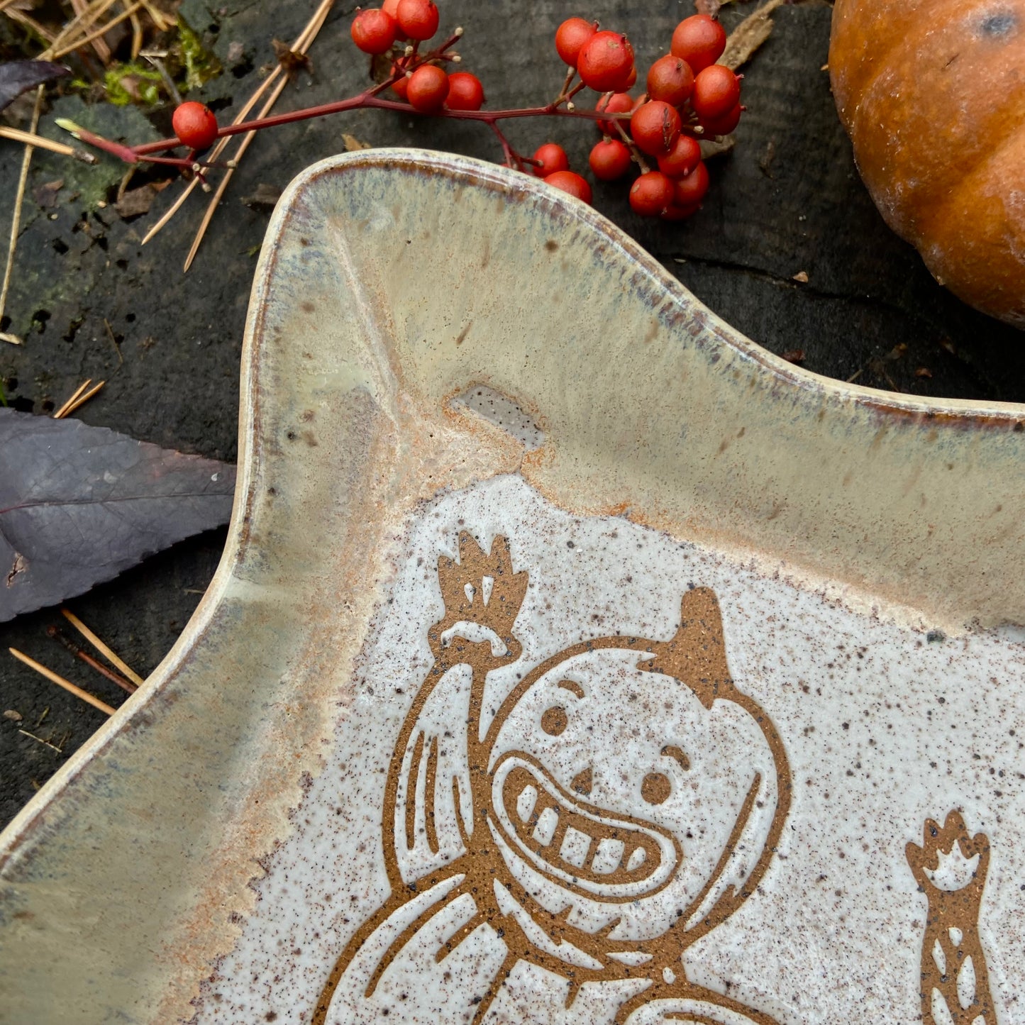 QBP x Bright Blue Tattoo Collab Trinket Dish