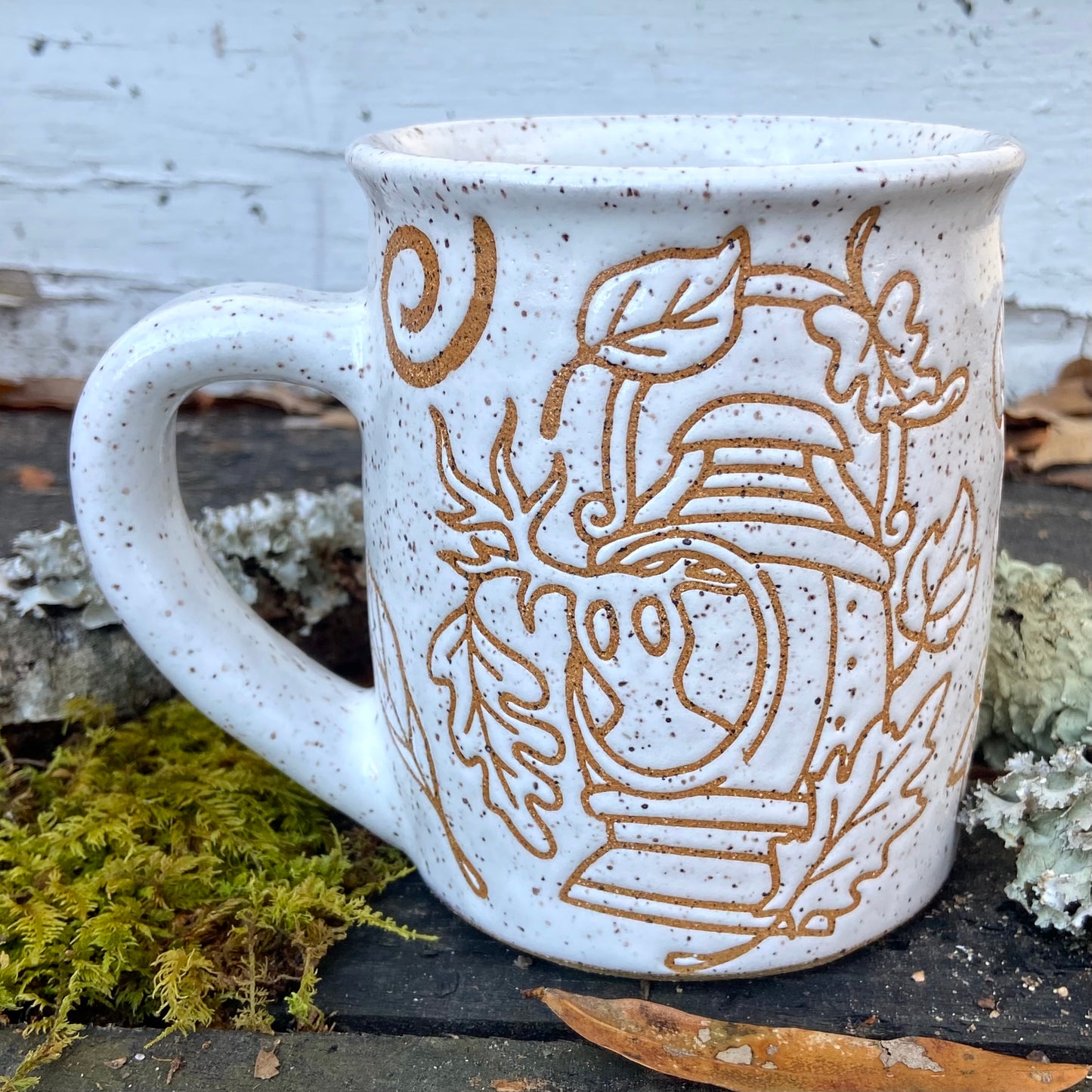 QBP x Bright Blue Tattoo Collab Mug