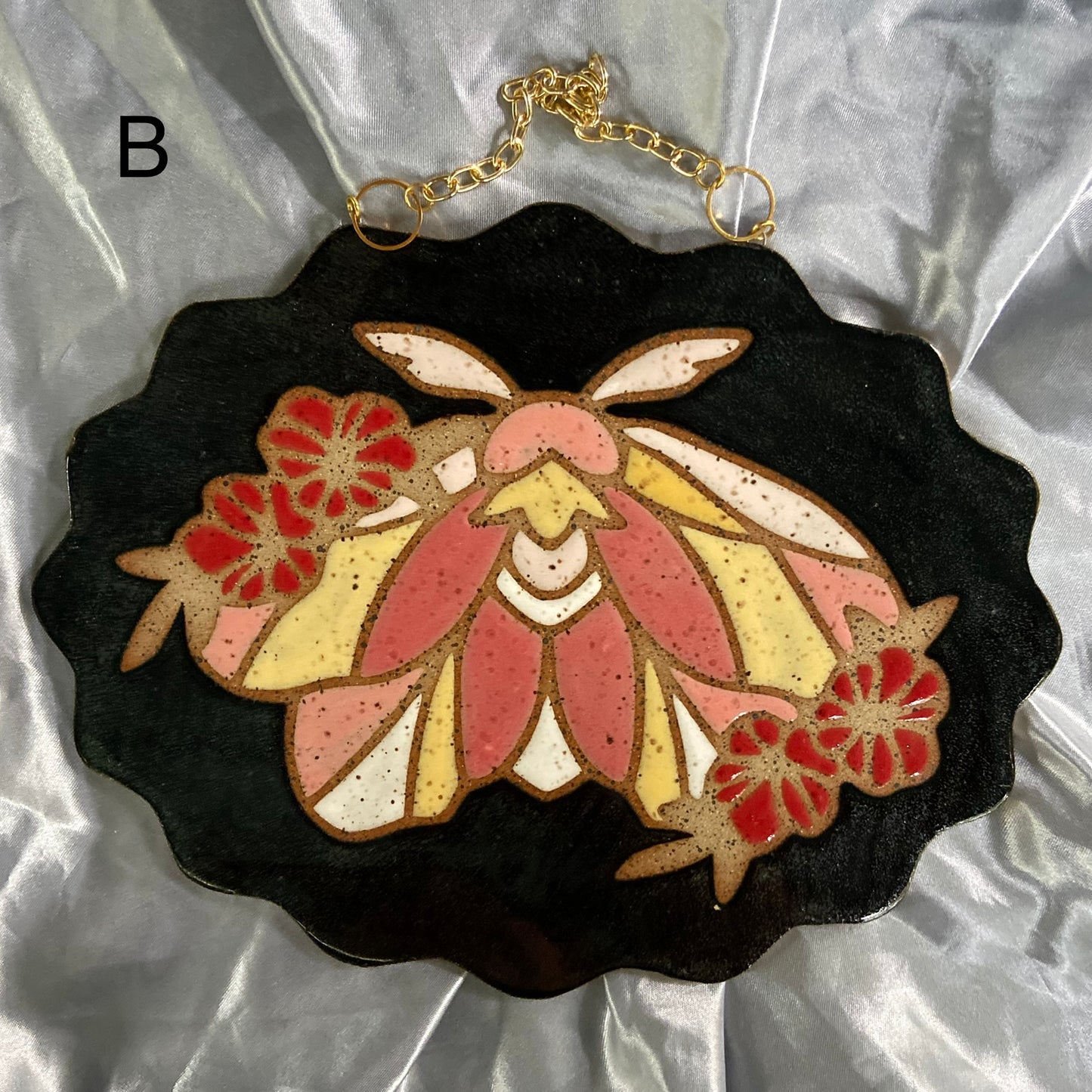 Rosy Maple Moth Wall Hangers