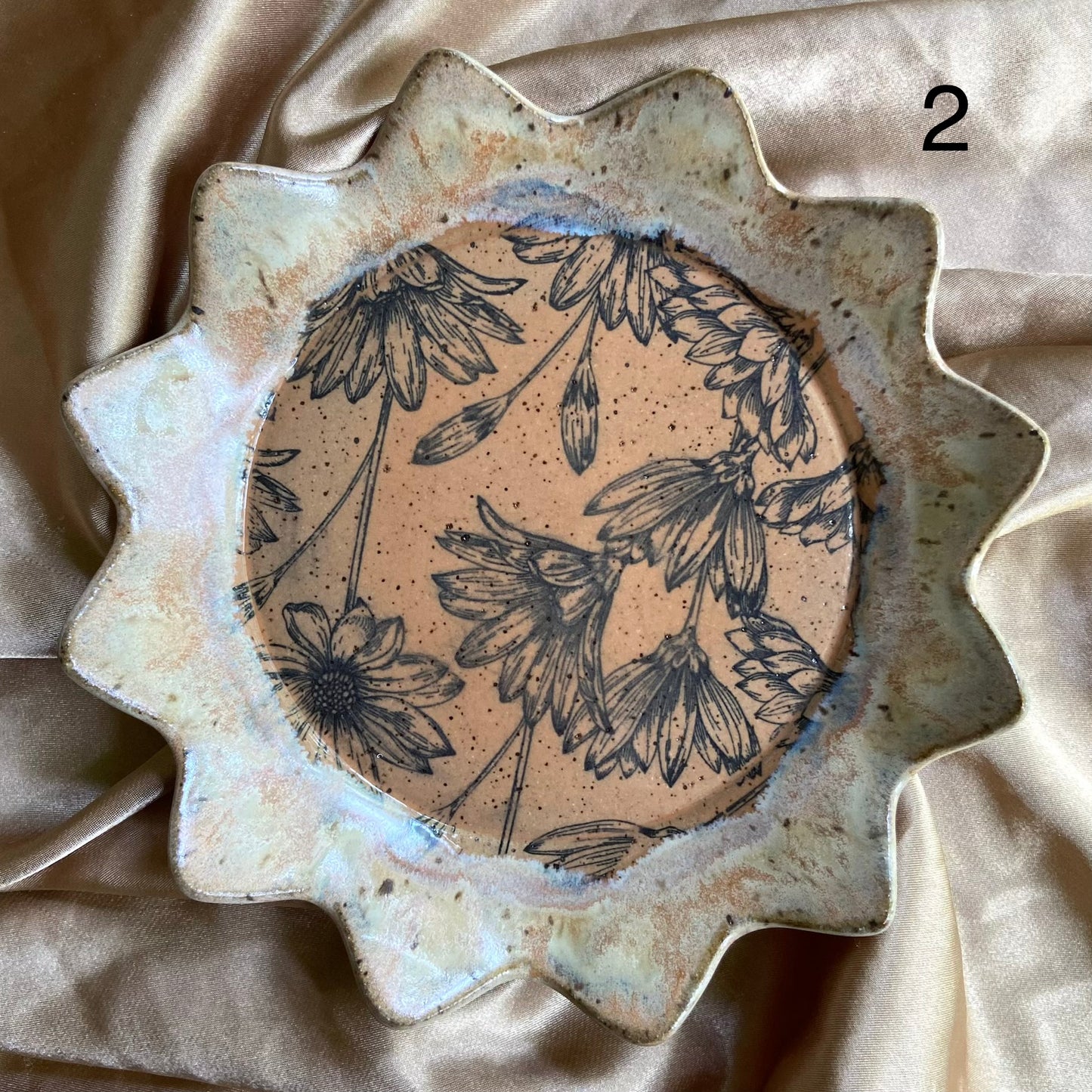 Small Floral Trinket Dishes