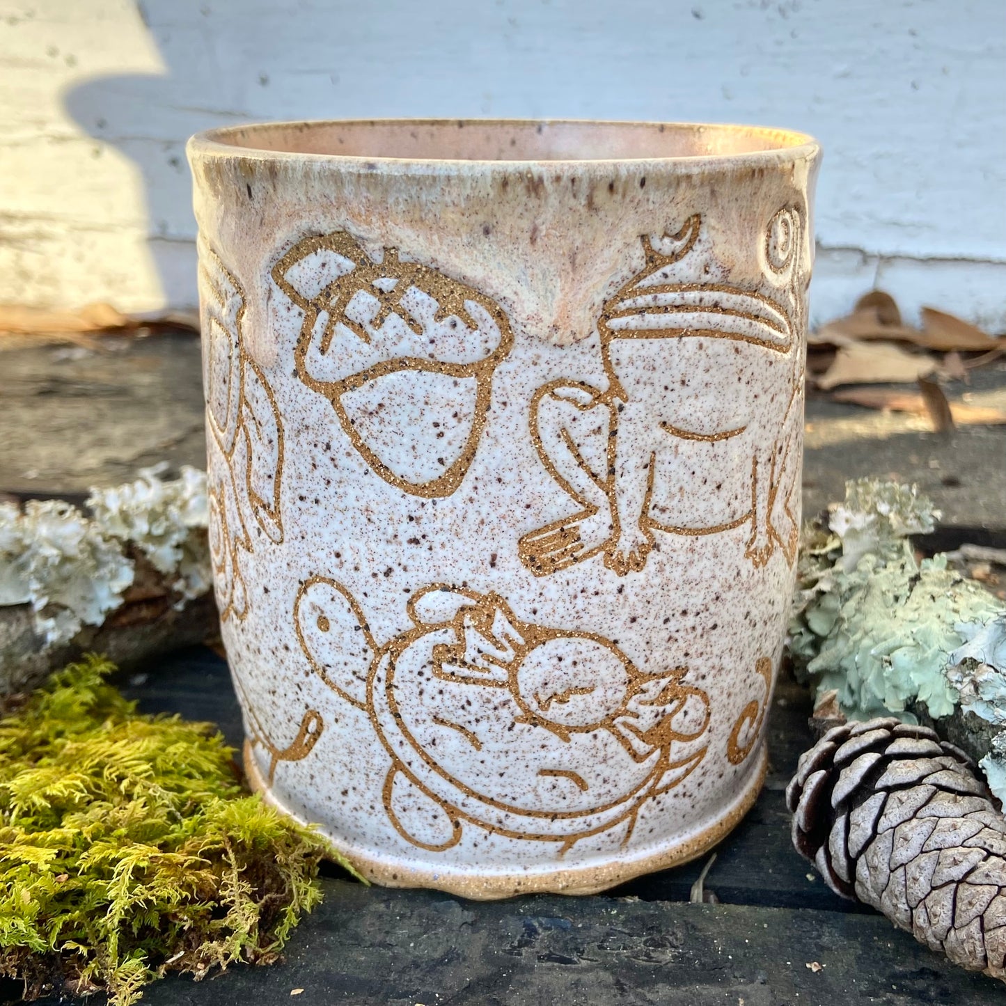 QBP x Bright Blue Tattoo Collab Mug
