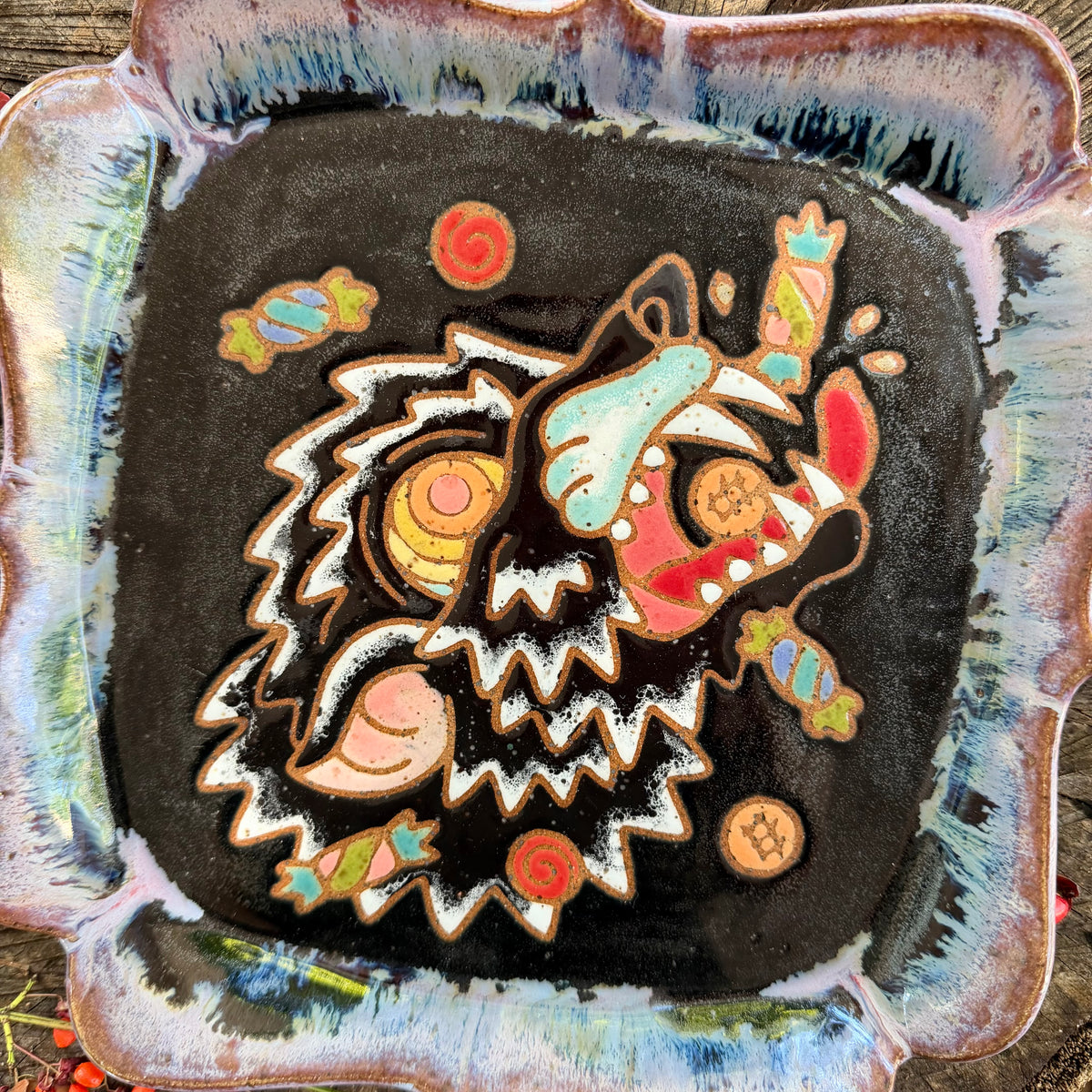 QBP x Bright Blue Tattoo Collab | Beatrice's Dog Trinket Dish