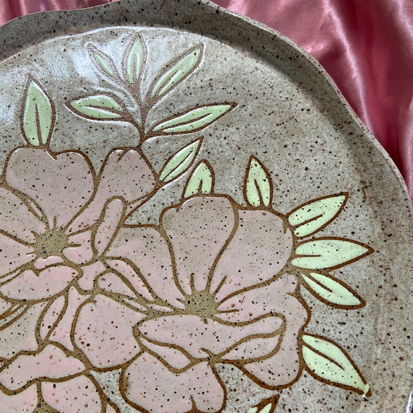 XL Floral Trinket Dish