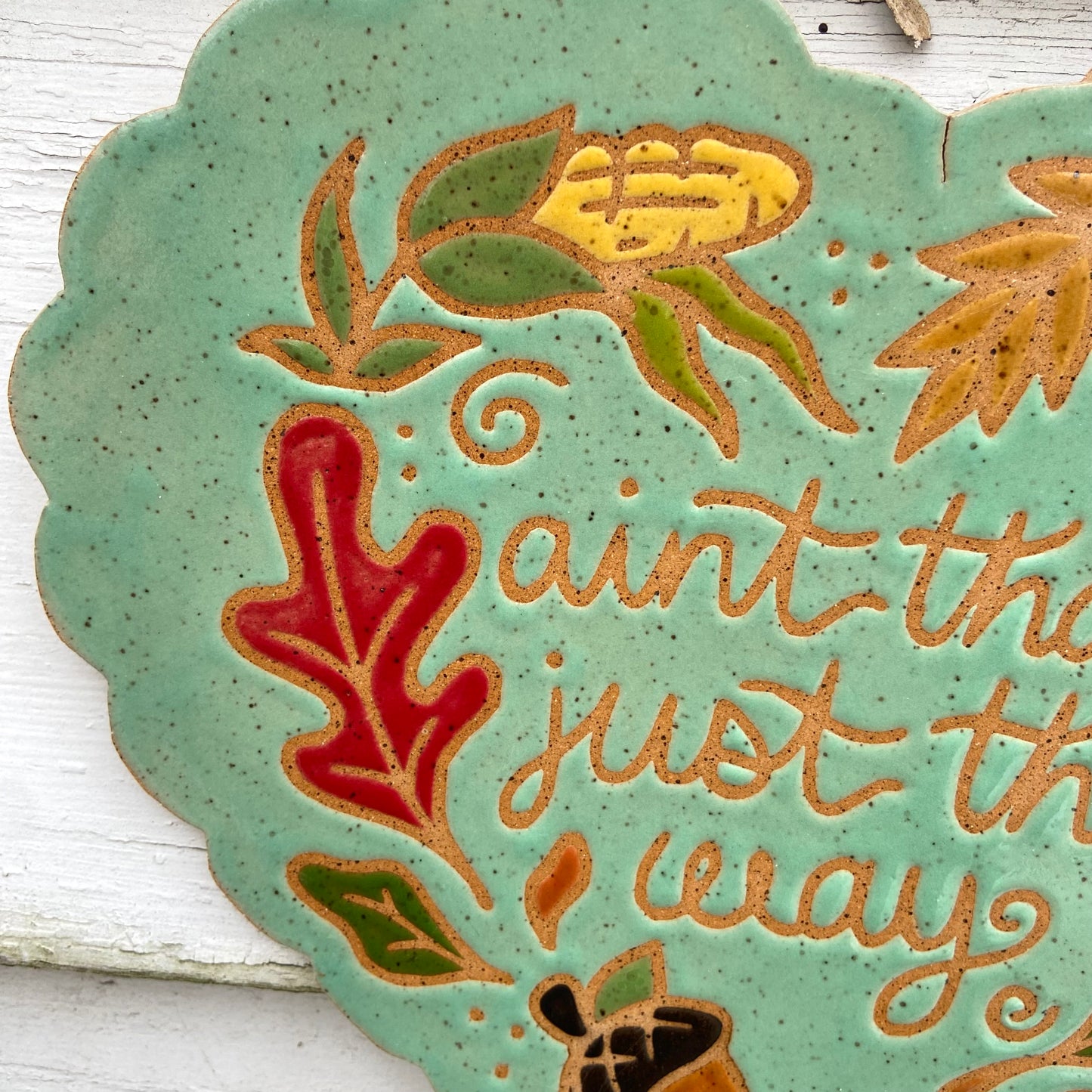 QBP x Bright Blue Tattoo Collab | Wall Hanger | discounted