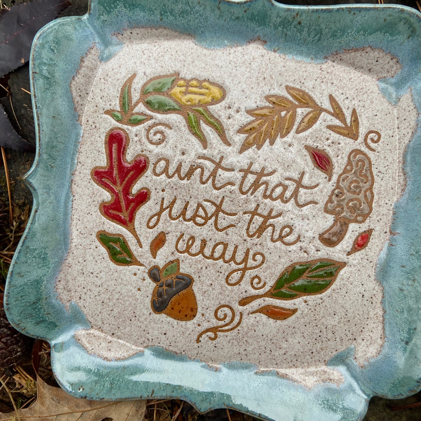 QBP x Bright Blue Tattoo Collab Trinket Dish