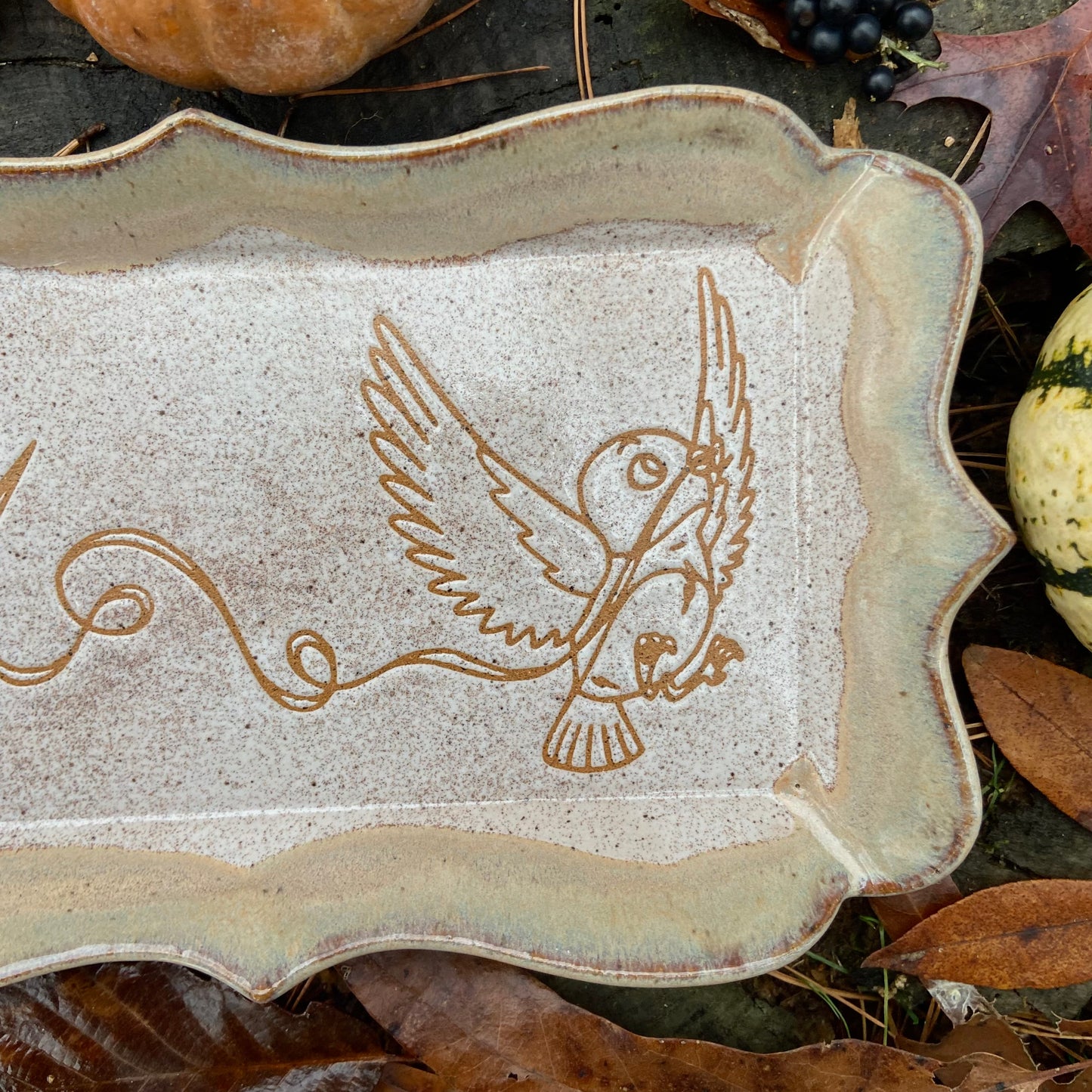 QBP x Bright Blue Tattoo Collab Trinket Dish