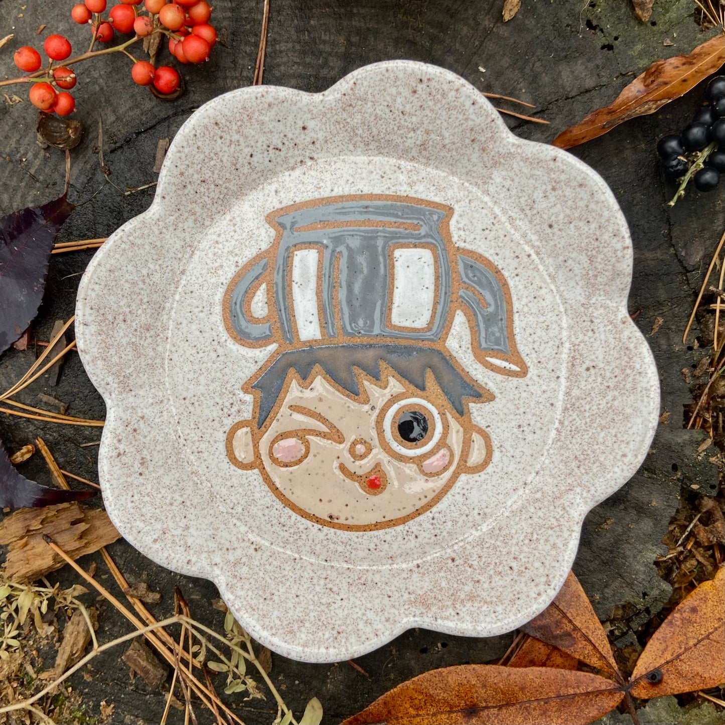 QBP x Bright Blue Tattoo Collab Trinket Dish #3