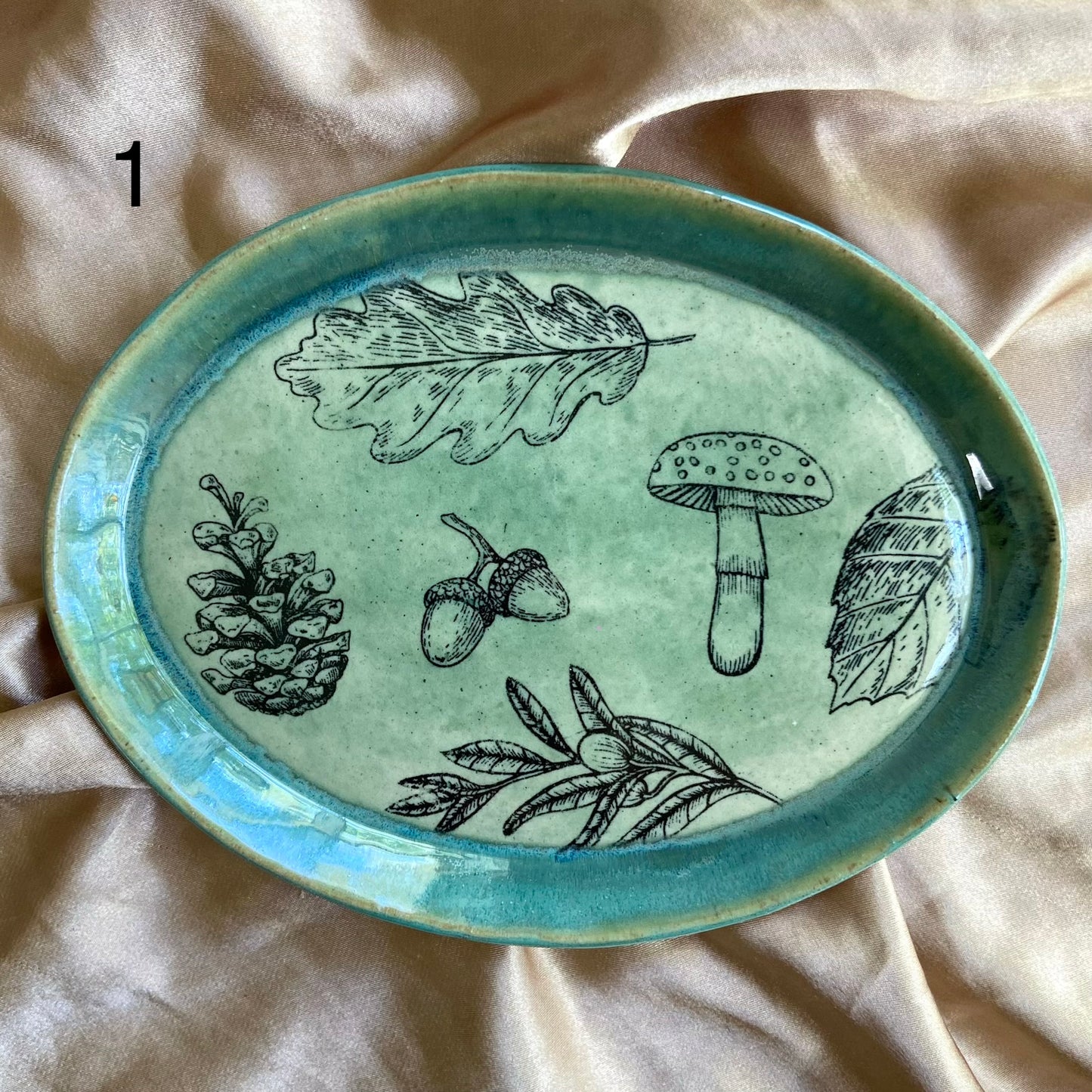 Small Oval Snack Dishes