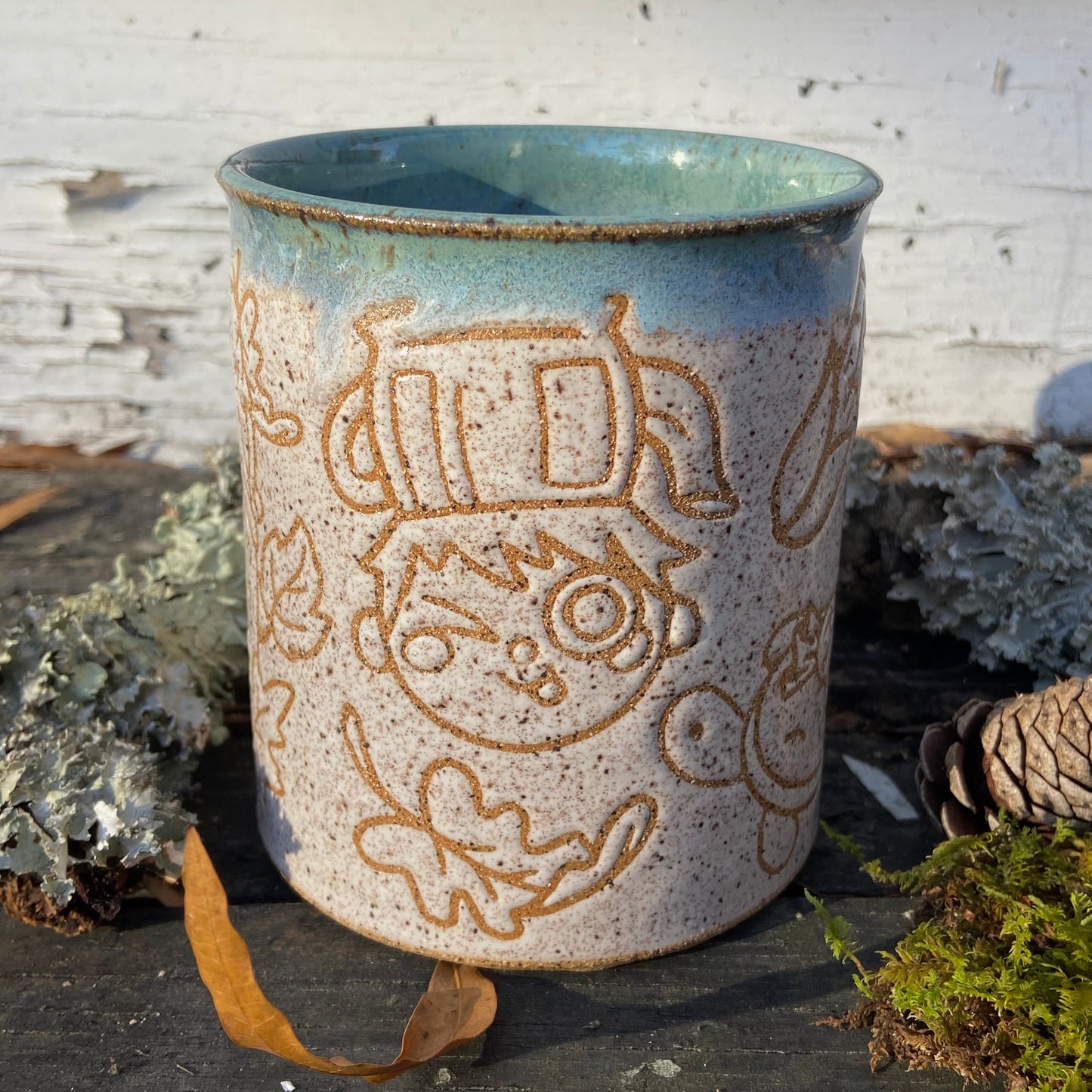 QBP x Bright Blue Tattoo Collab Mug