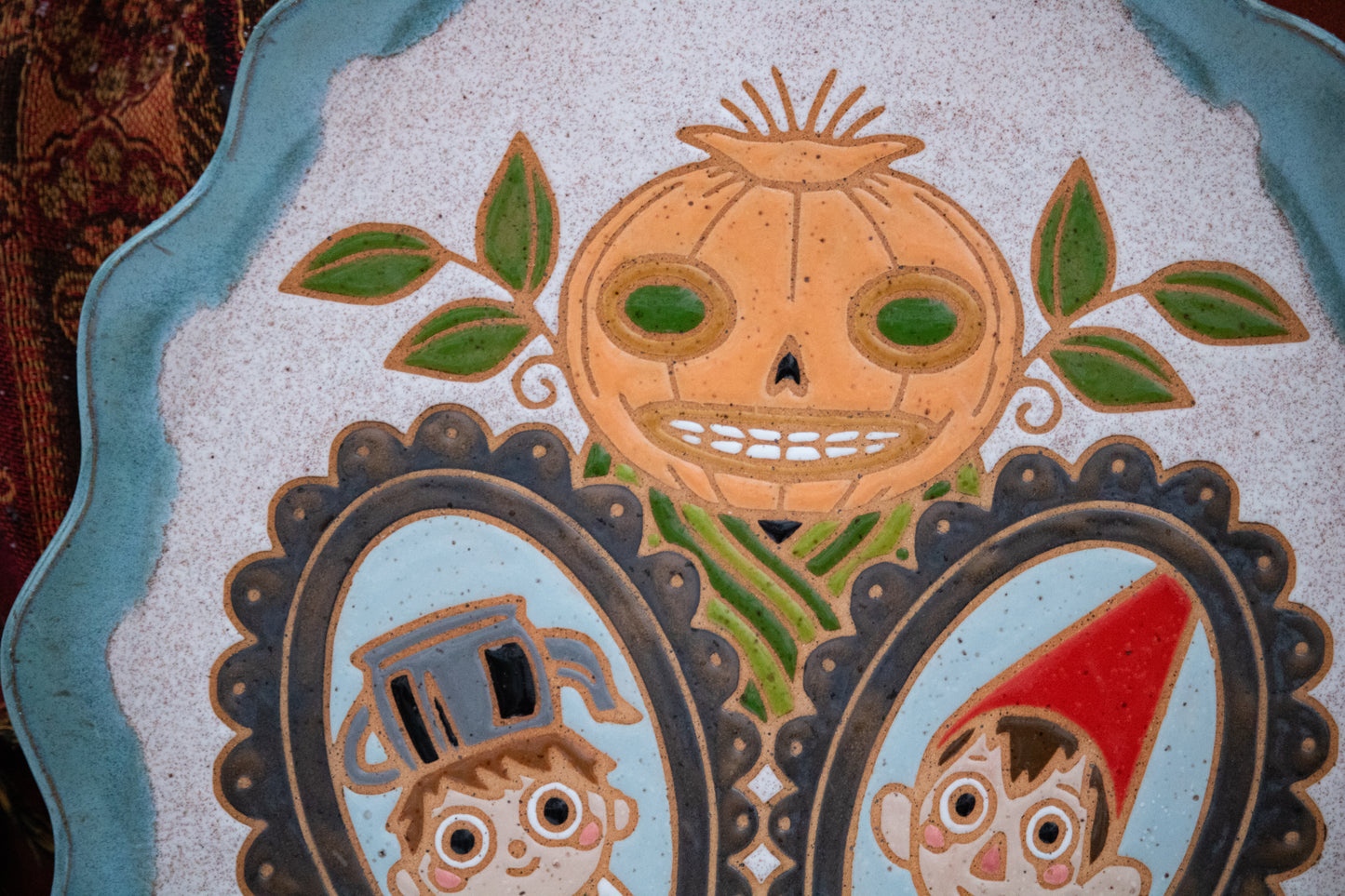 QBP x Bright Blue Tattoo Collab Serving Platter