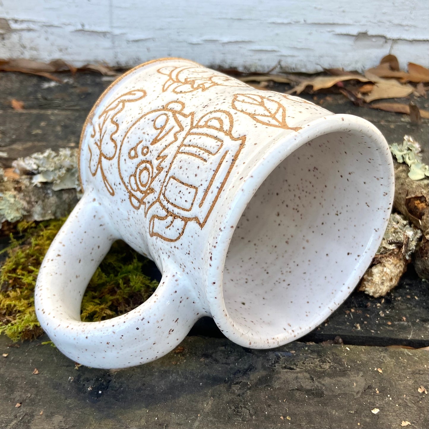 QBP x Bright Blue Tattoo Collab Mug