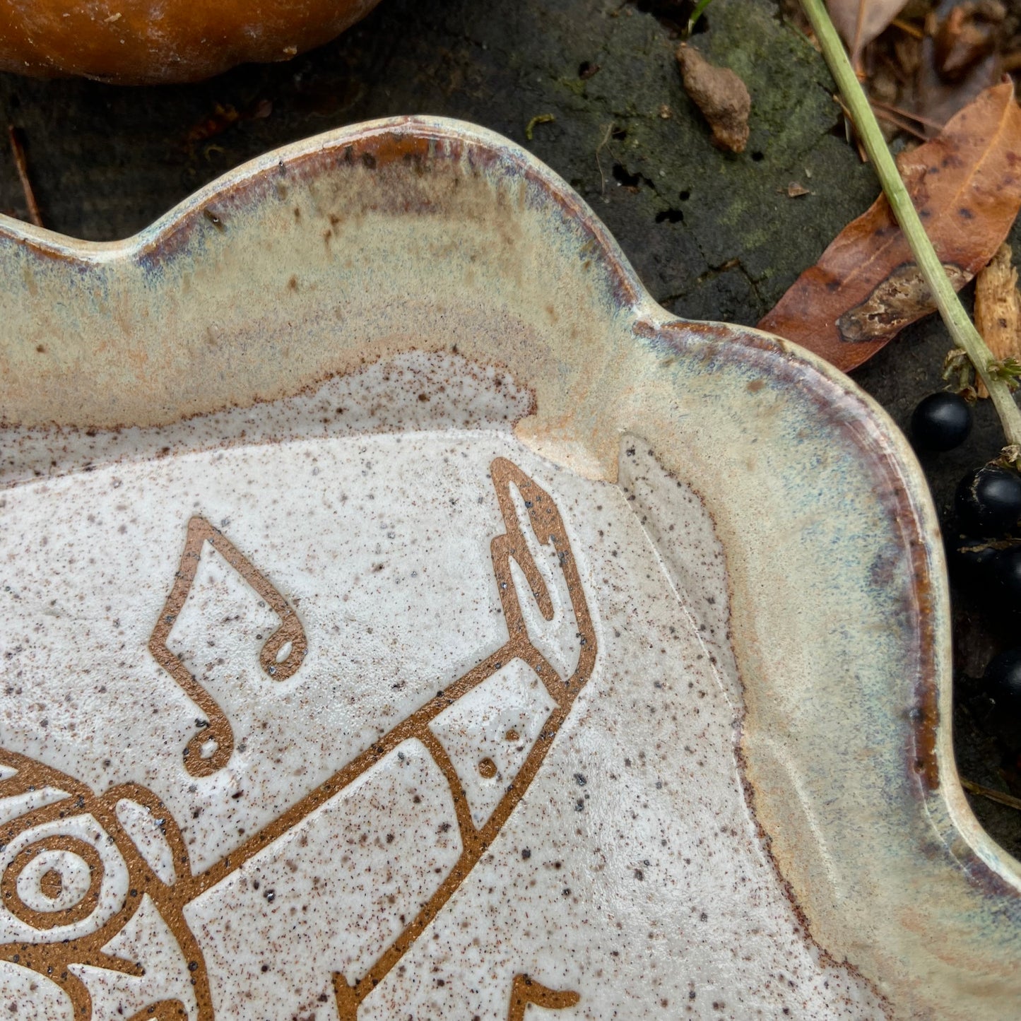 QBP x Bright Blue Tattoo Collab Trinket Dish | discounted