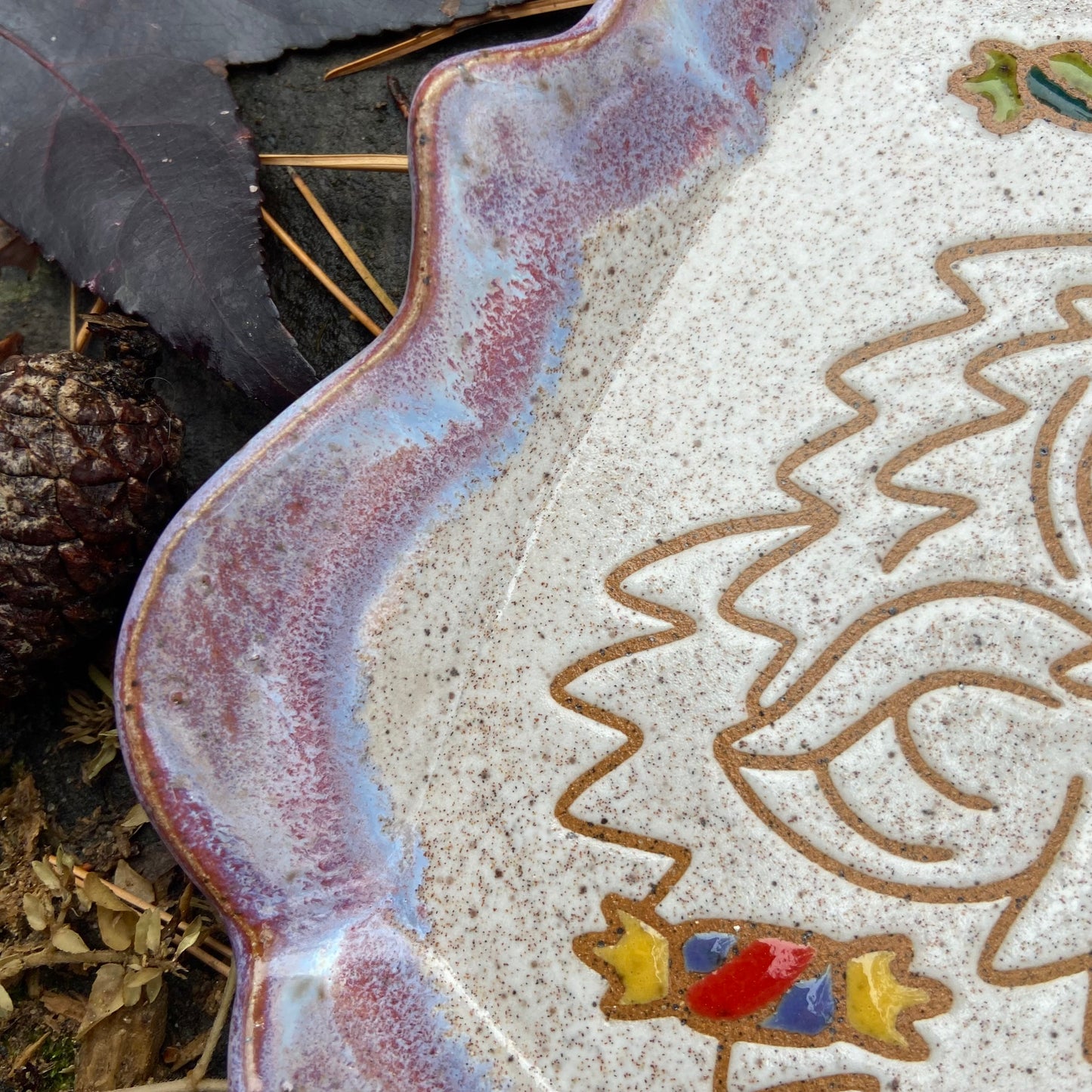 QBP x Bright Blue Tattoo Collab Trinket Dish