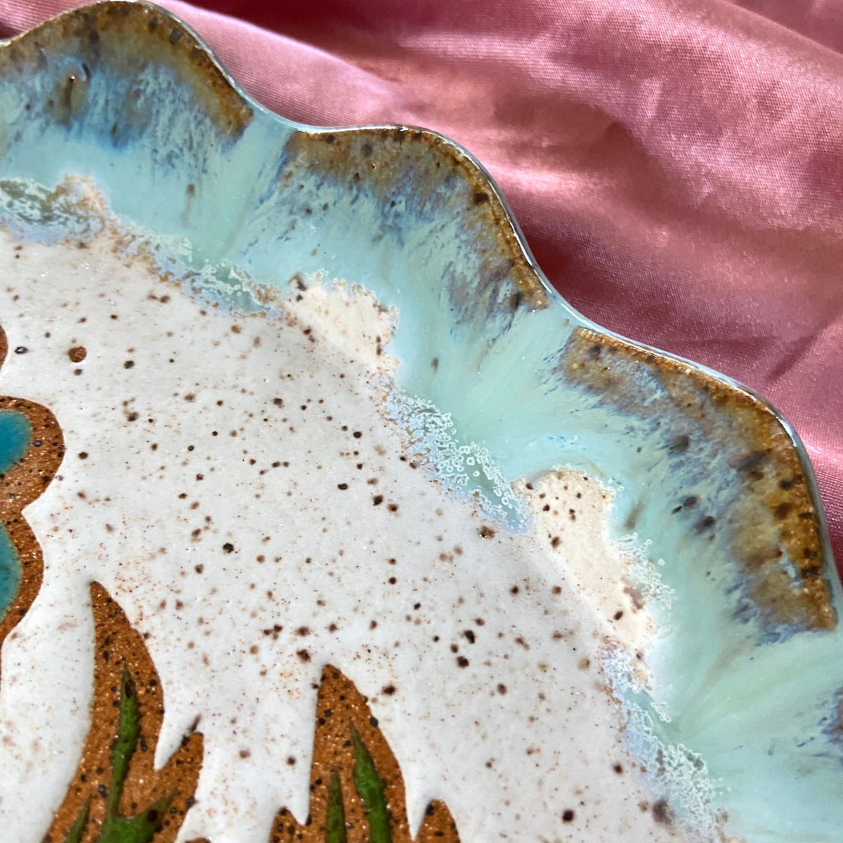 QBP x Hales Tattoos Collab | Large Pansy Trinket Dishes