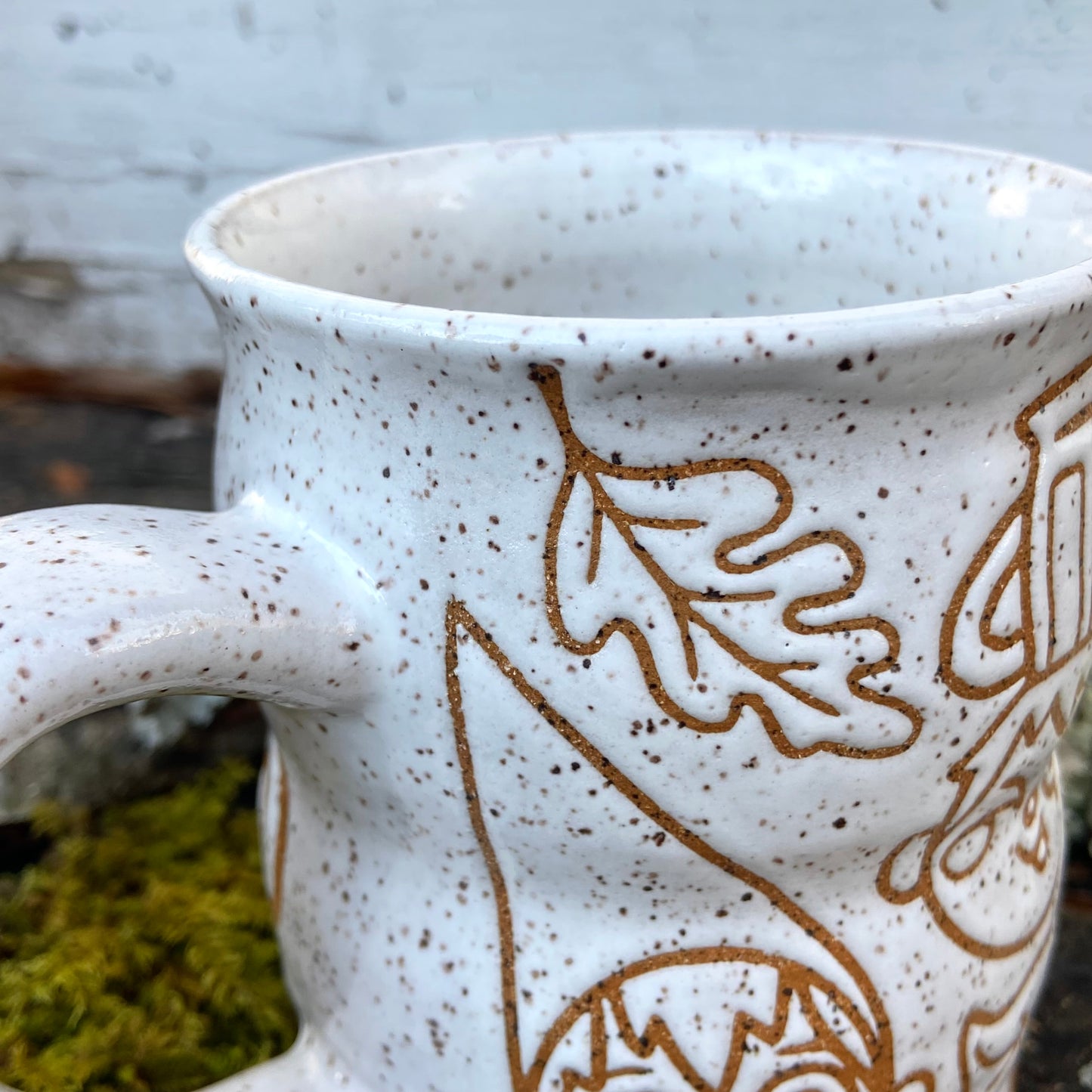 QBP x Bright Blue Tattoo Collab Mug