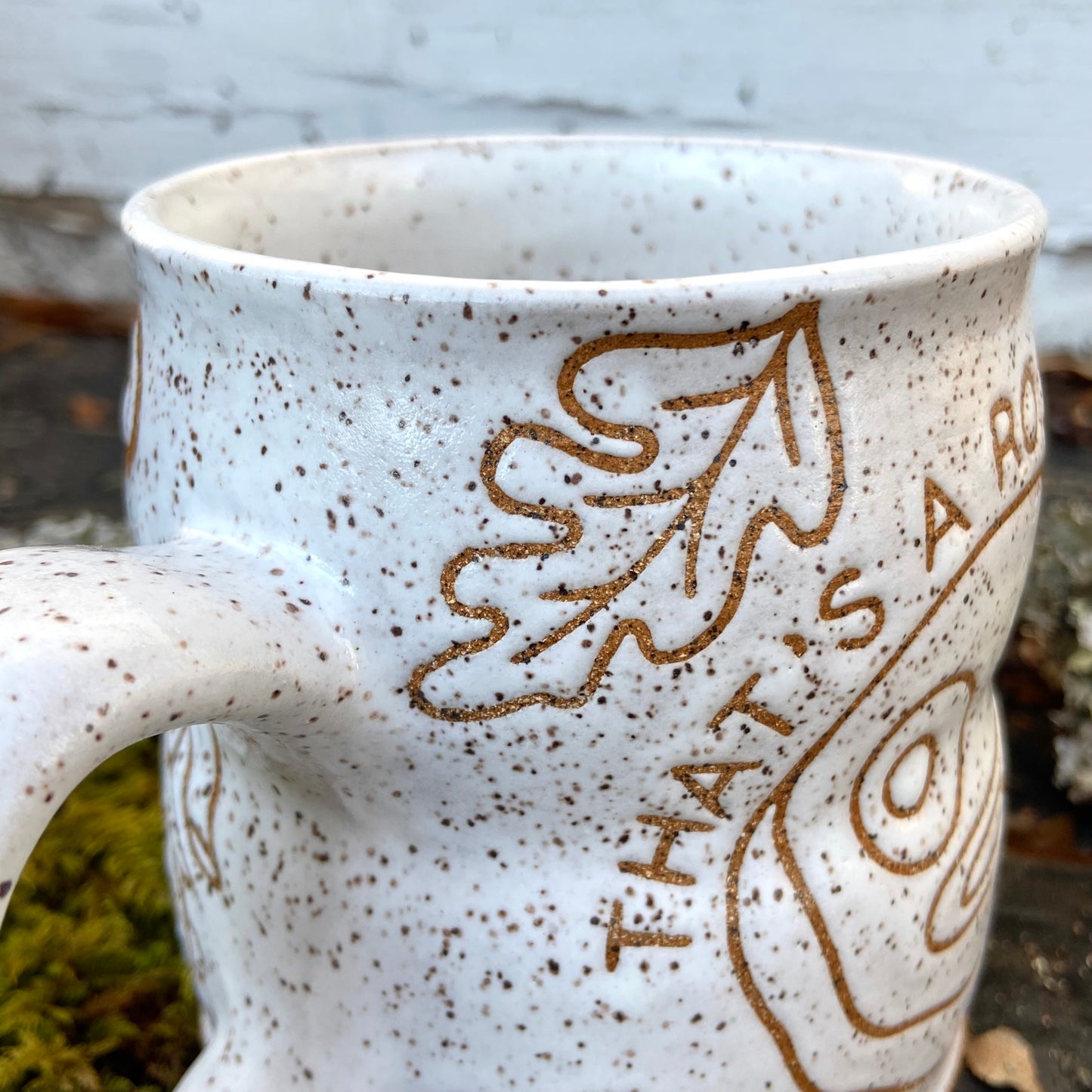 QBP x Bright Blue Tattoo Collab Mug