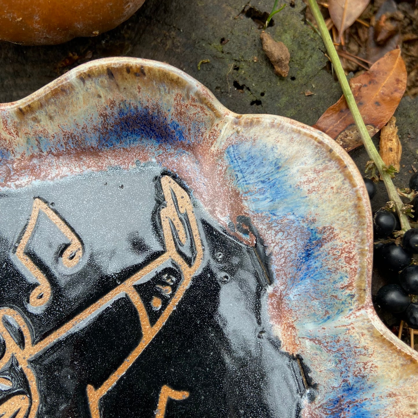 QBP x Bright Blue Tattoo Collab Trinket Dish | discounted