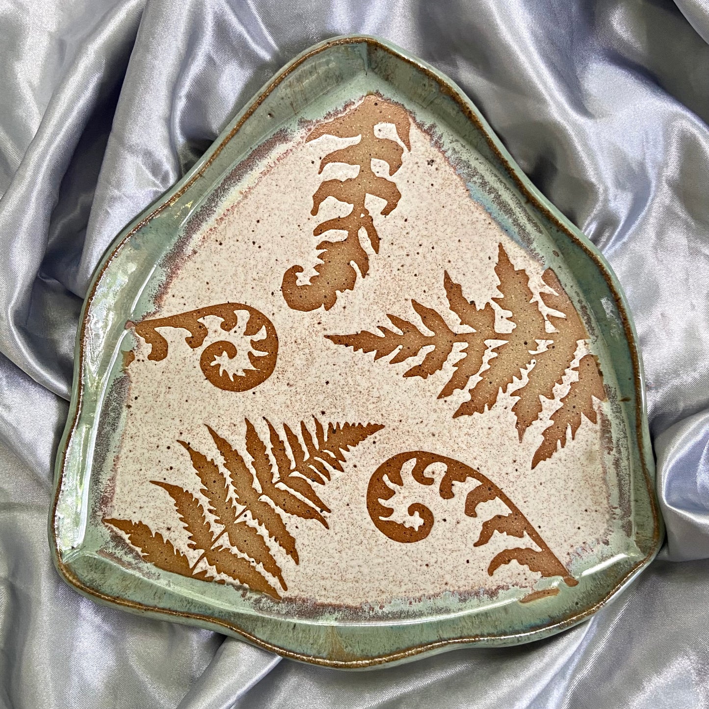 Large Fern Trinket Dish