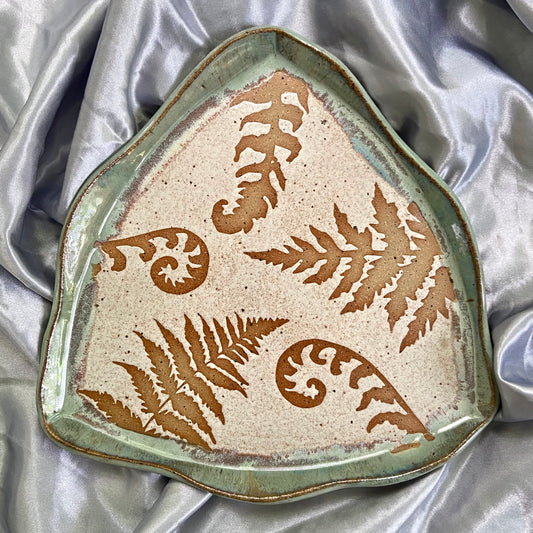 Large Fern Trinket Dish