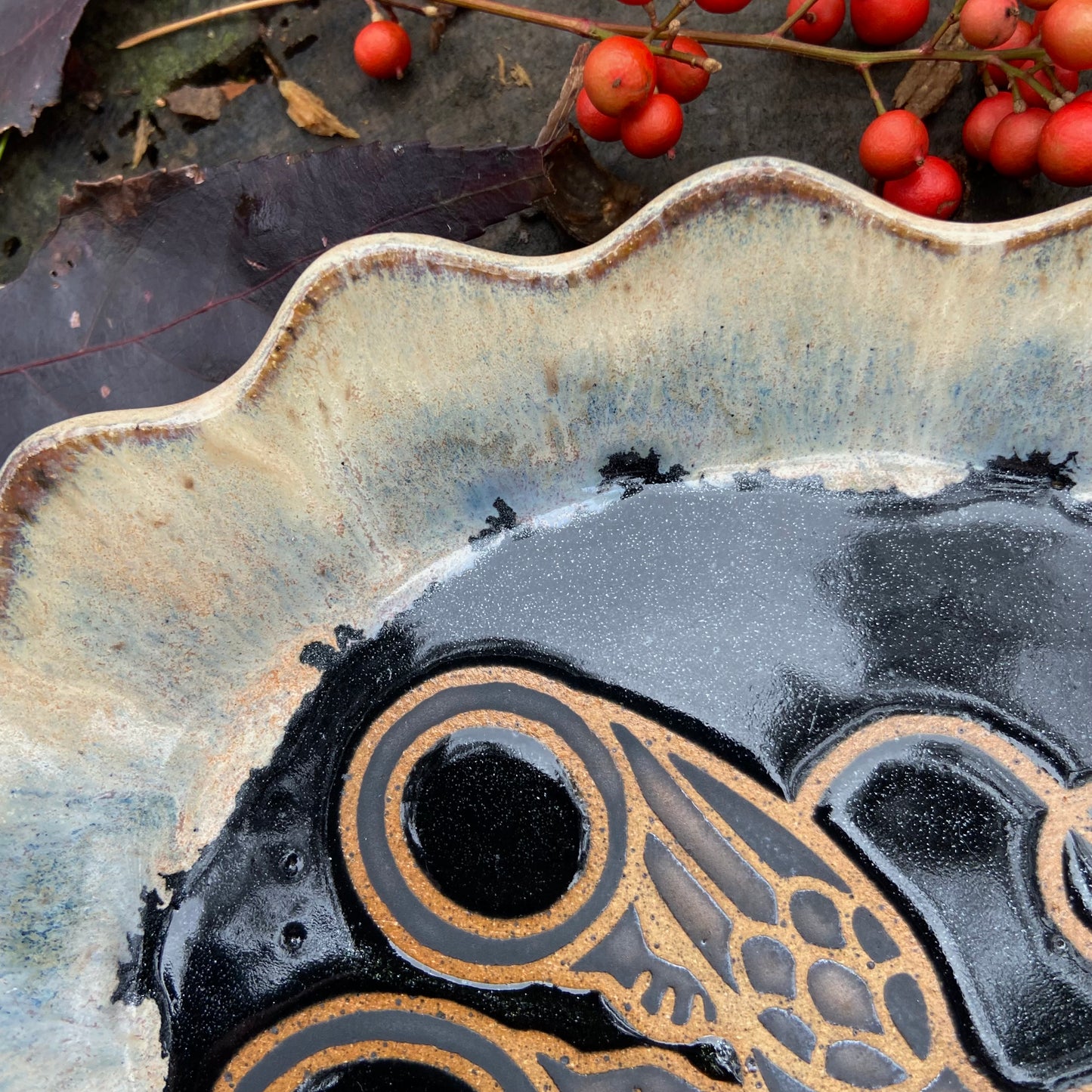 QBP x Bright Blue Tattoo Collab Trinket Dish