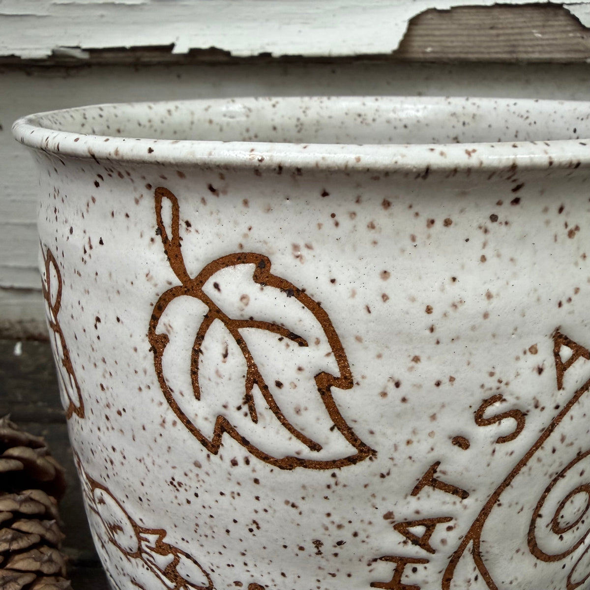 QBP x Bright Blue Tattoo Collab | Rock Fact Planter