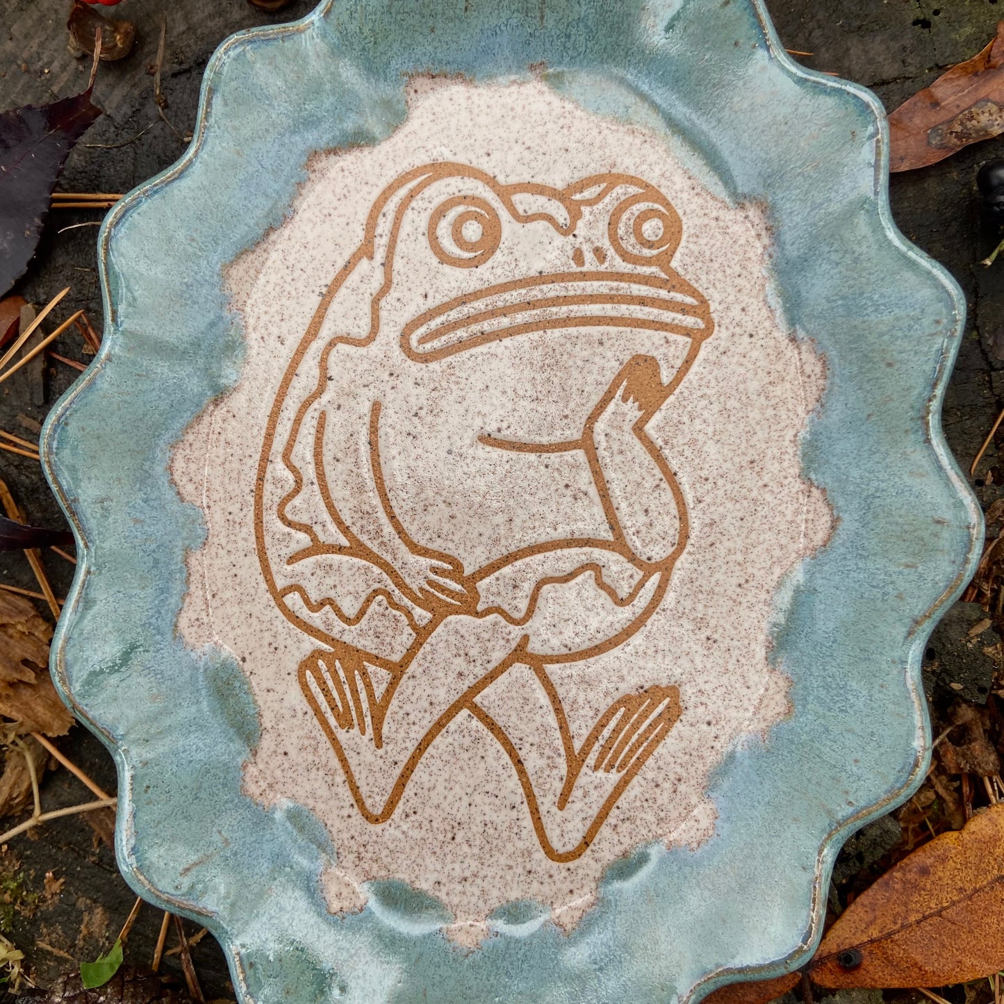 QBP x Bright Blue Tattoo Collab Trinket Dish