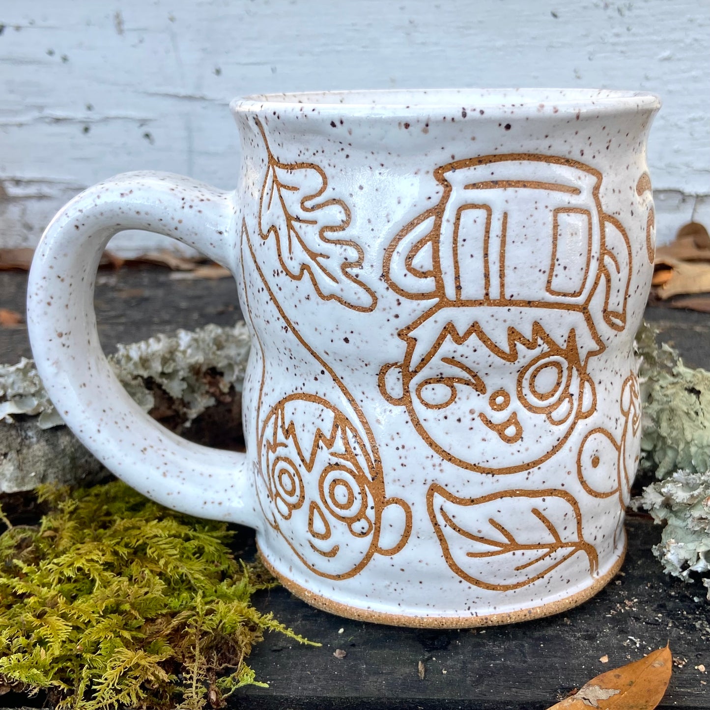 QBP x Bright Blue Tattoo Collab Mug