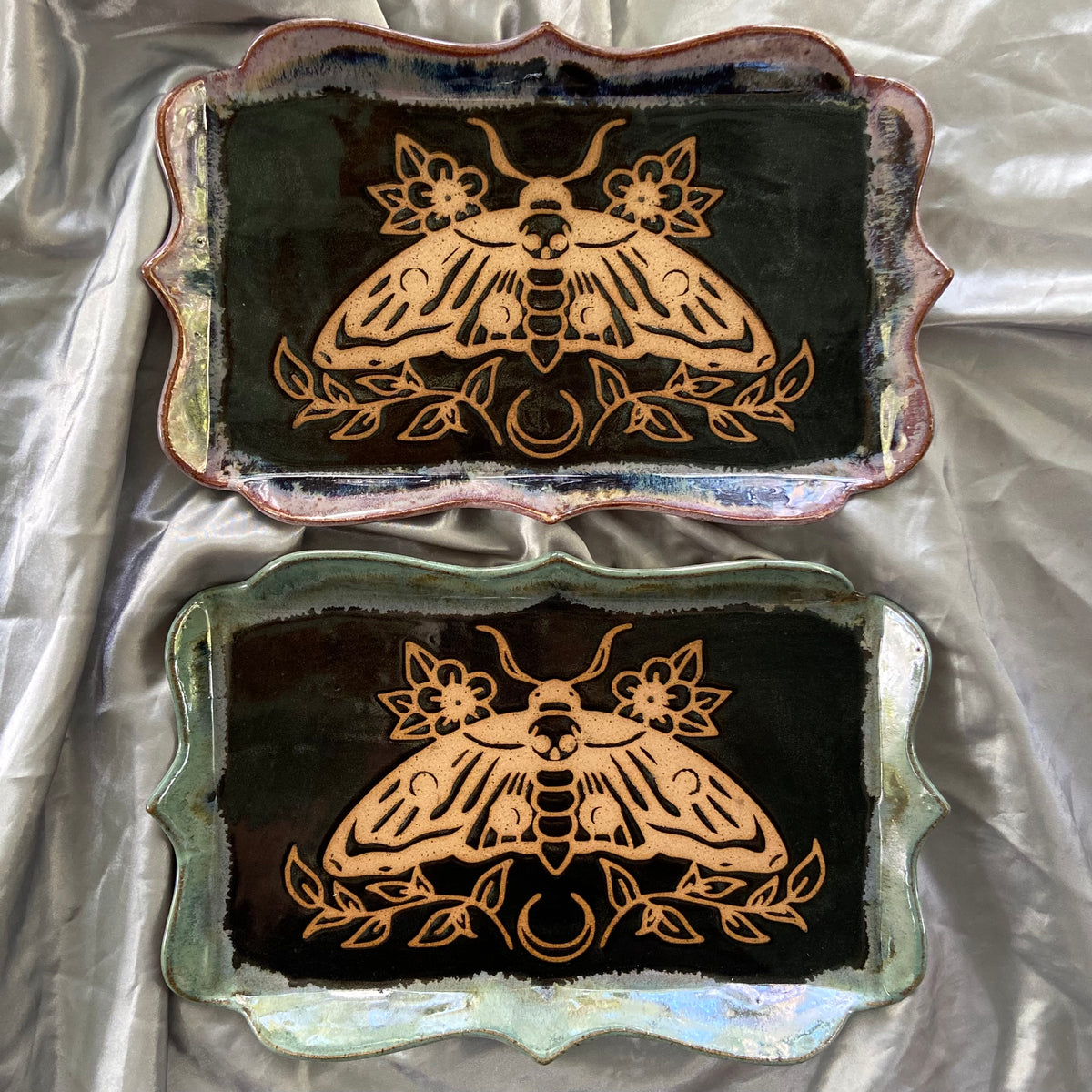 XL Death’s-Head Hawkmoth Trinket Dishes