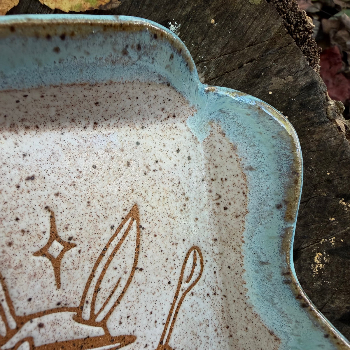 QBP x Bright Blue Tattoo Collab | Rectangular Schoolchildren Trinket Dish