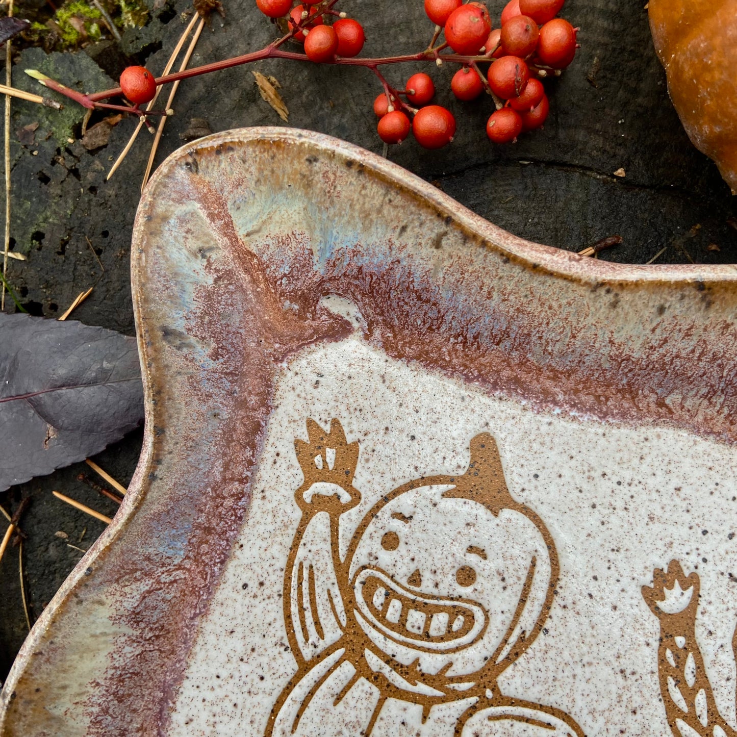 QBP x Bright Blue Tattoo Collab Trinket Dish